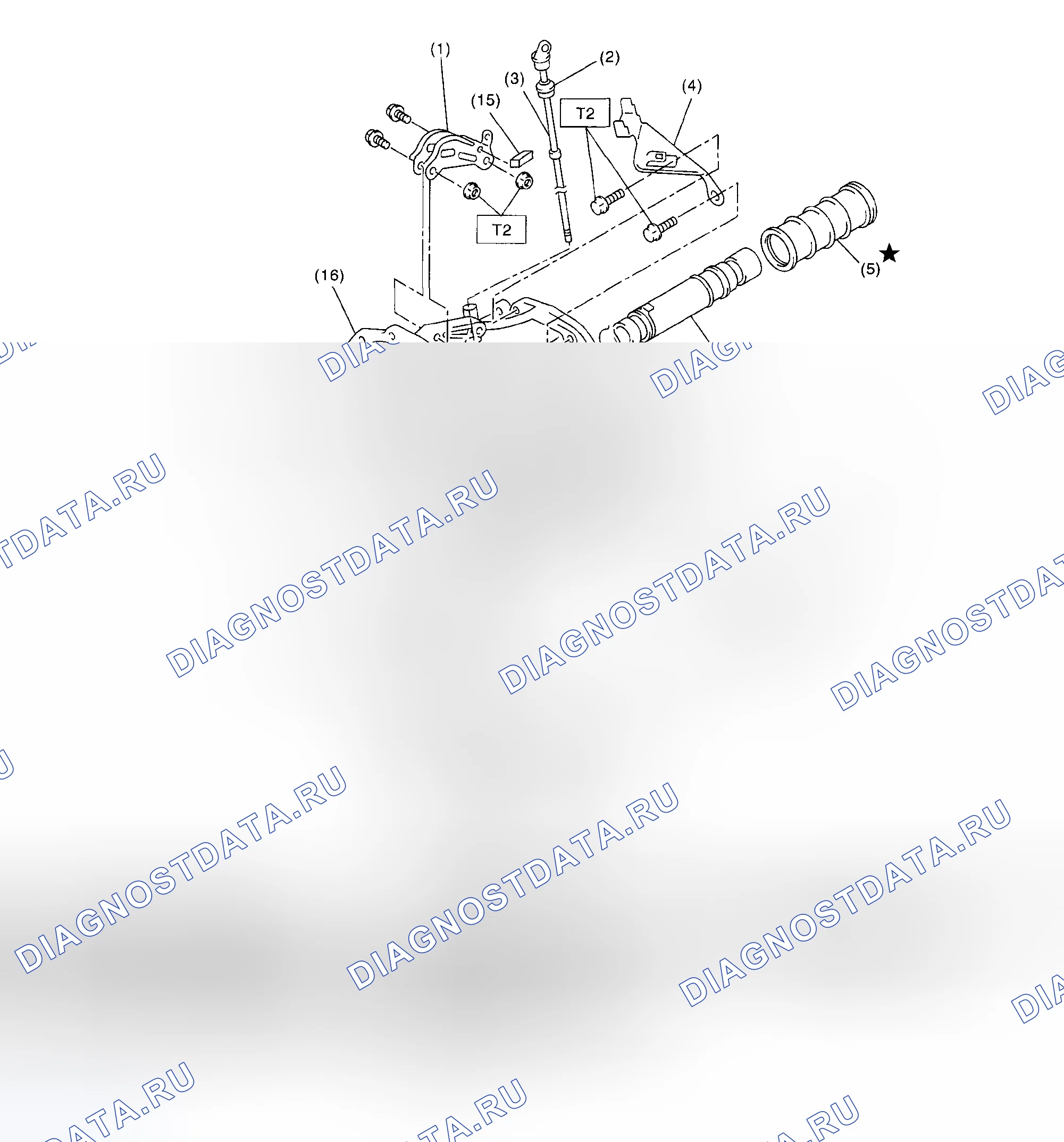 Рис. 104: МУФТА И КАРТЕР ГИДРОТРАНСФОРМАТОРА. Subaru Impreza GD/GC/GG рестайлинг