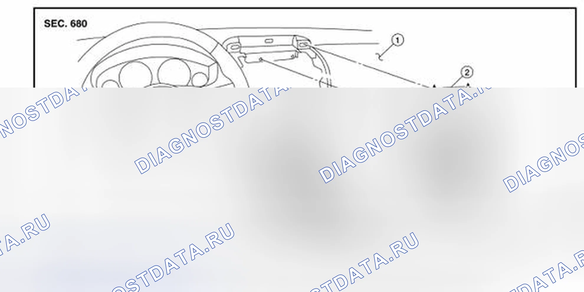 Рис. 82: С БЛОКОМ ИНДИКАЦИИ. Nissan Pathfinder III рестайлинг