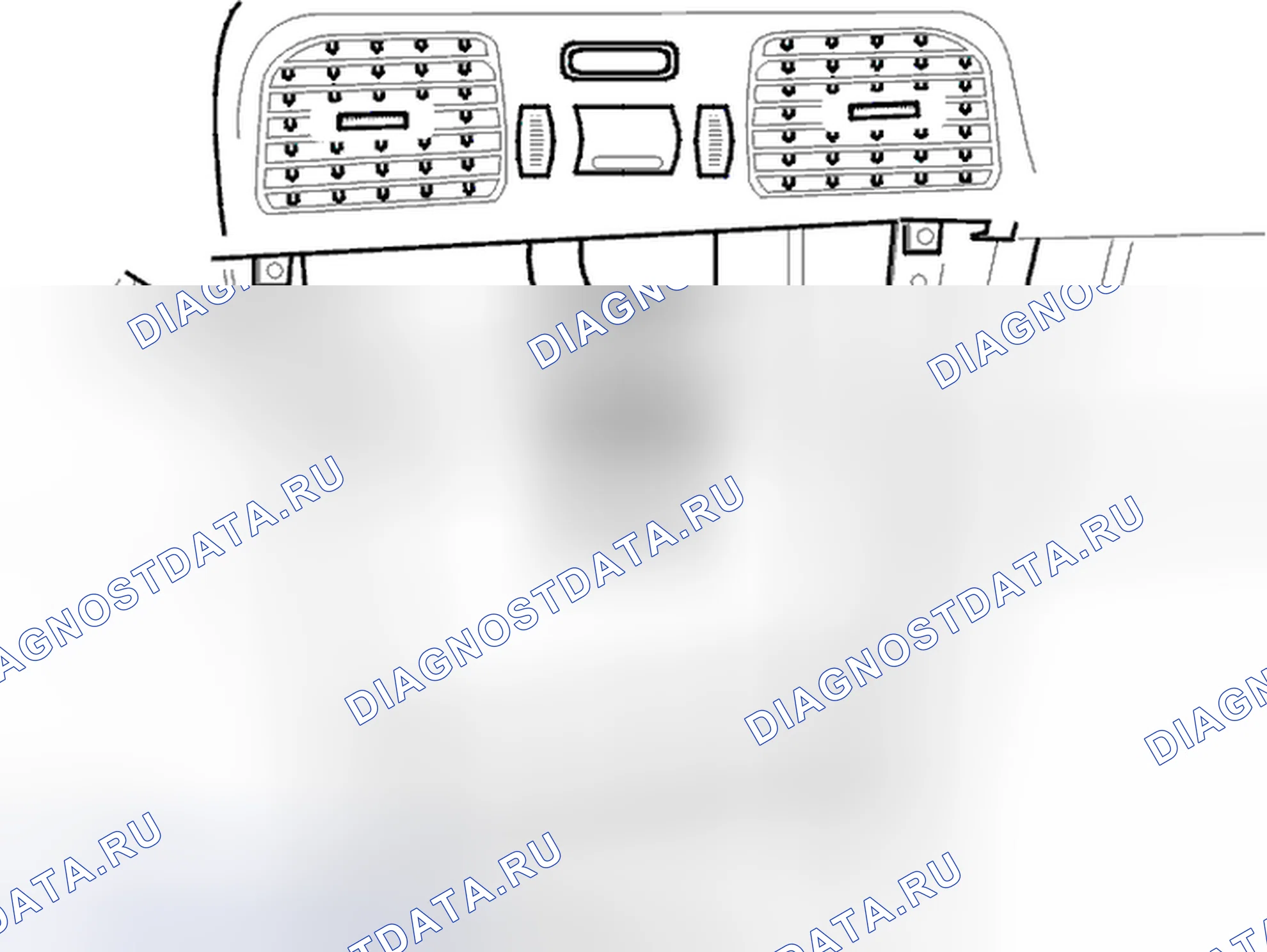 Рис. 44: Установка блока ECC. Volvo S40 I рестайлинг