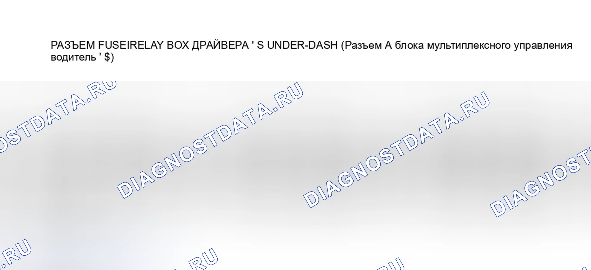 Рис. 17: Входной тест блока управления. Honda Odyssey II
