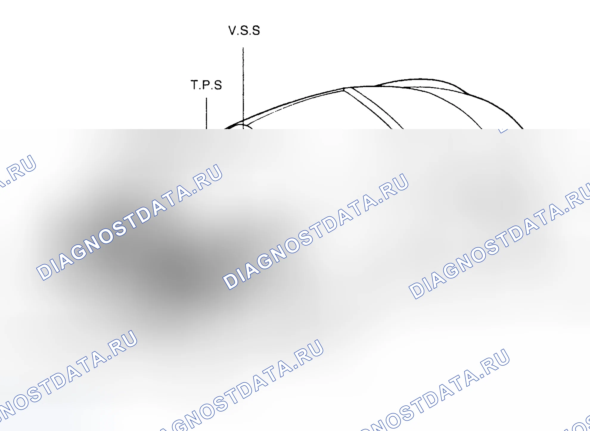 Рис. 8: РАСПОЛОЖЕНИЕ КОМПОНЕНТОВ. Hyundai Tiburon I