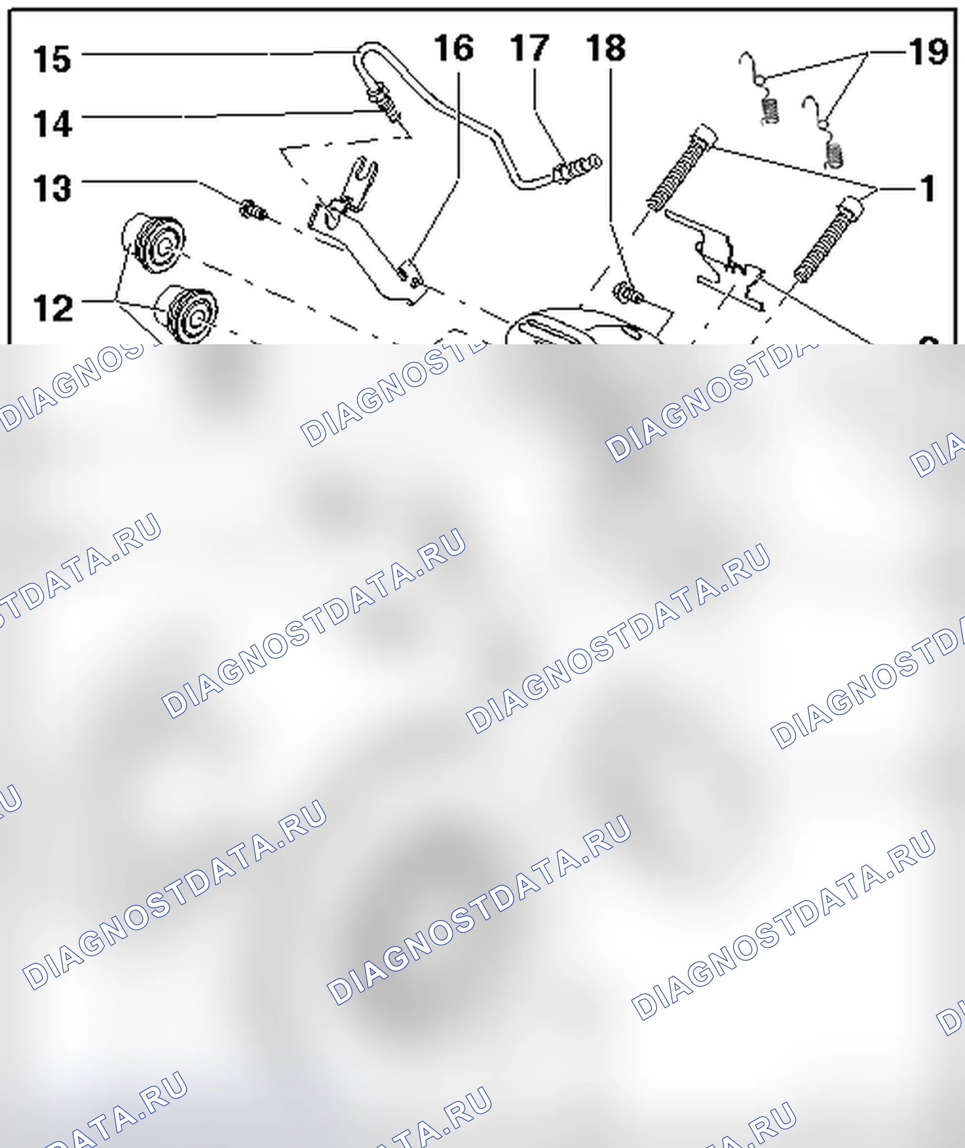 Рис. 54: ТОРМОЗНОЙ СУППОРТ, ОБСЛУЖИВАНИЕ, 1LW. Audi S5 I