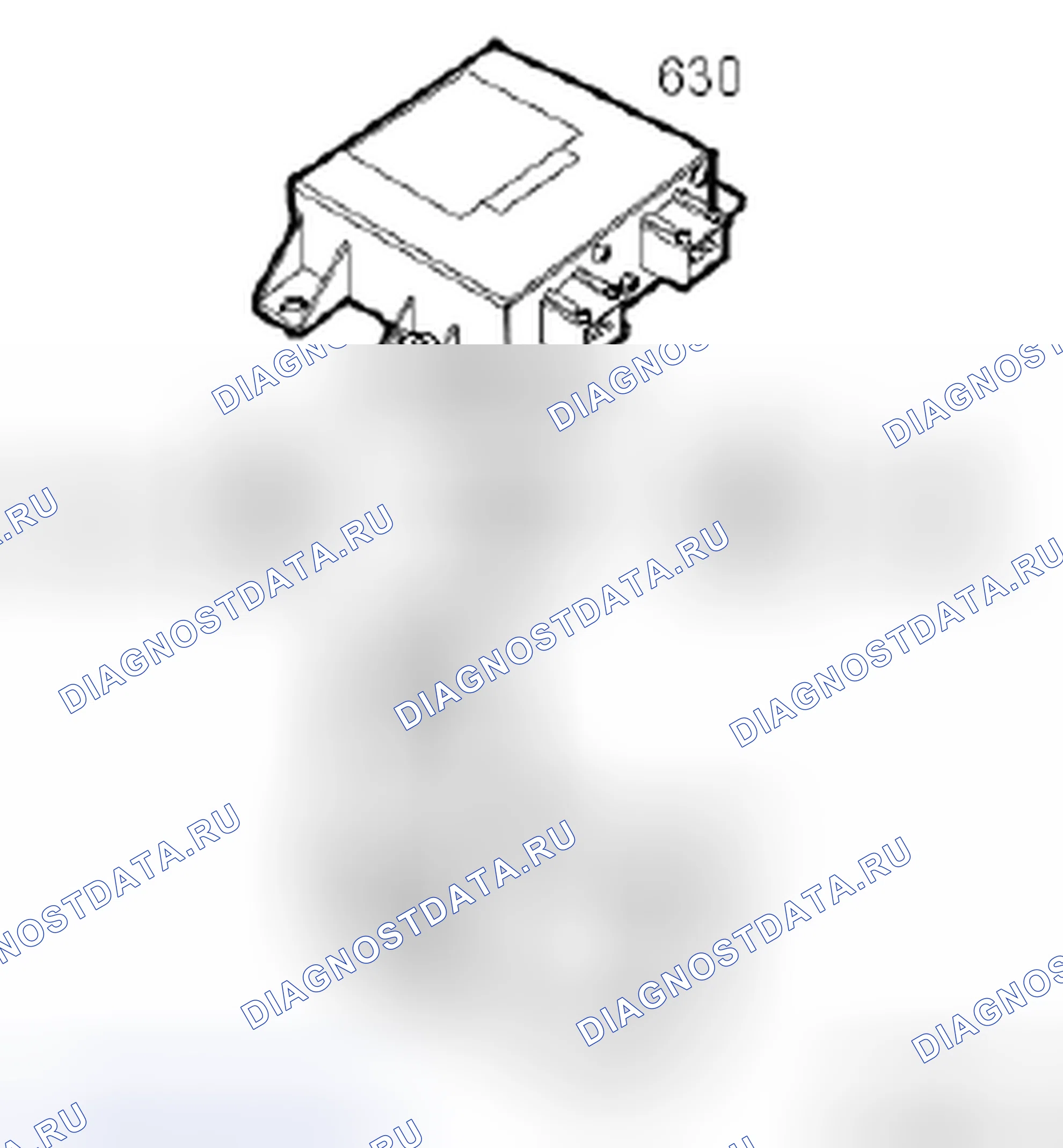 Рис. 52: Датчики расстояния. Kia Picanto III
