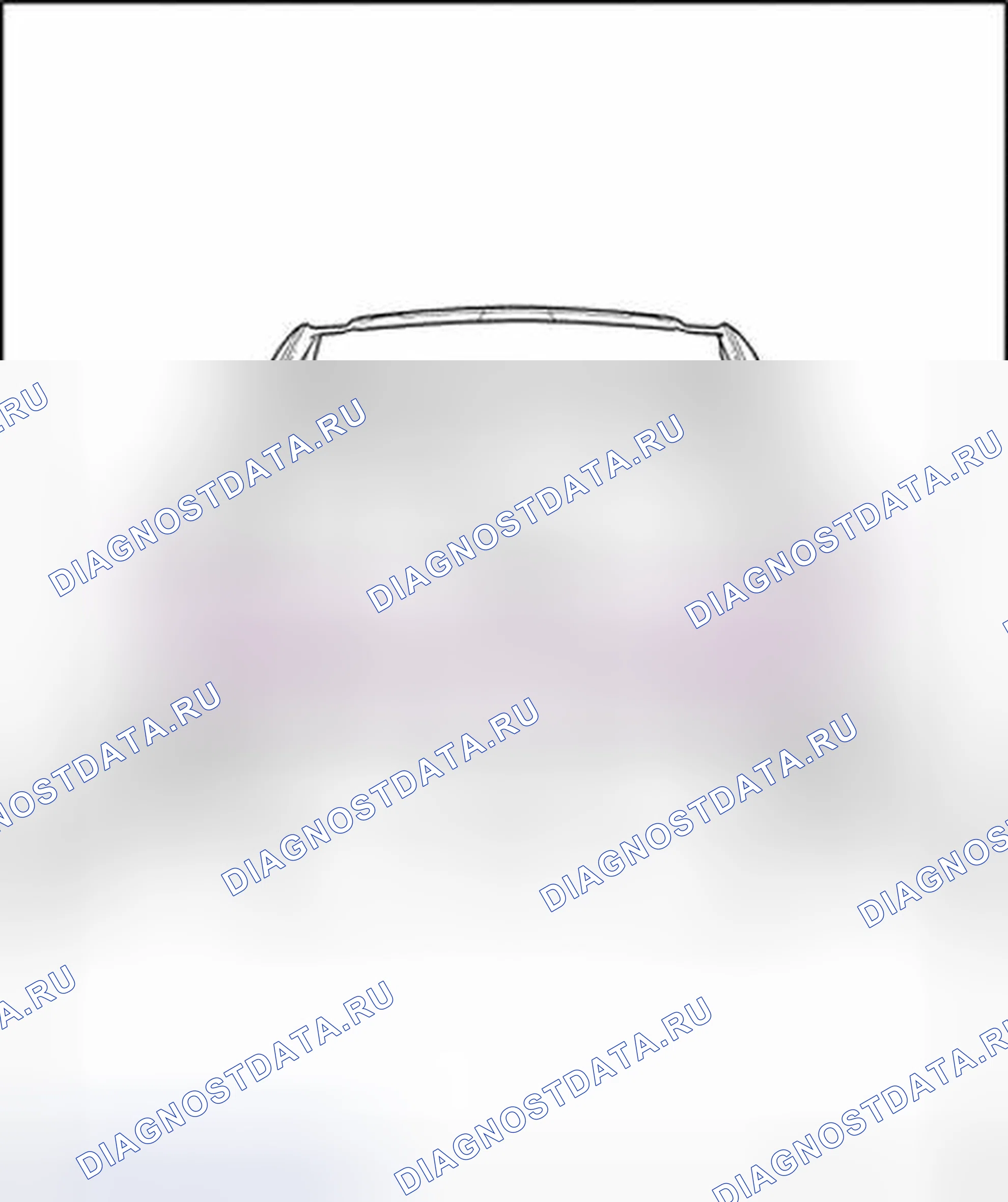 Рис. 134: Разделяющие области. Volkswagen Passat B5