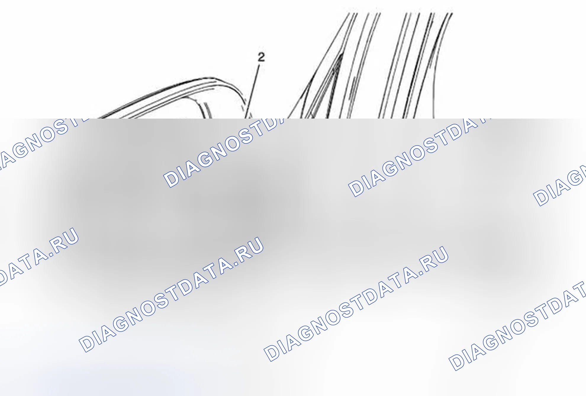 Рис. 14: Замена внутреннего привода наружного зеркала заднего вида. Buick Encore I