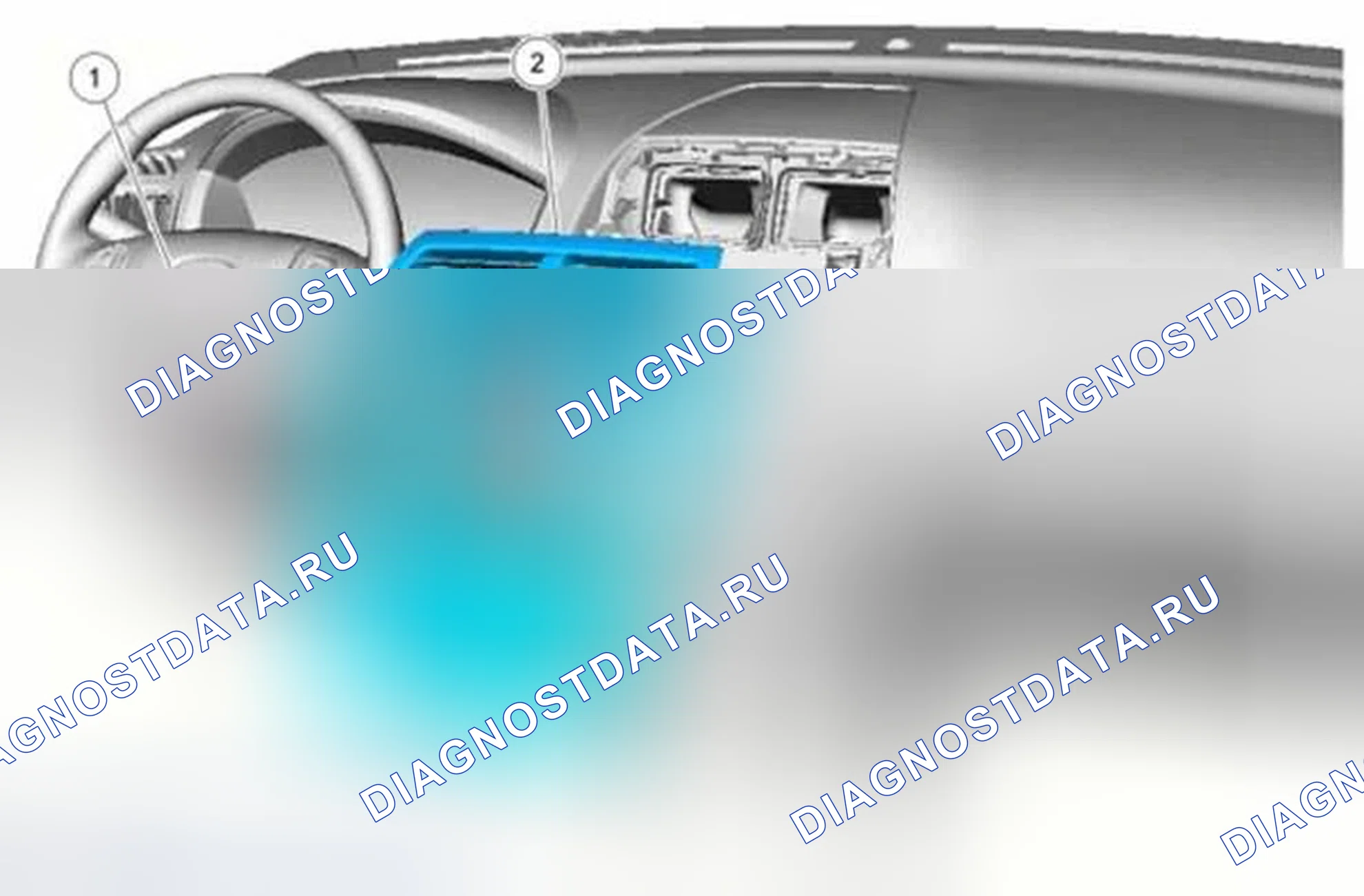 Рис. 72: Разнесенный вид. Ford Explorer V