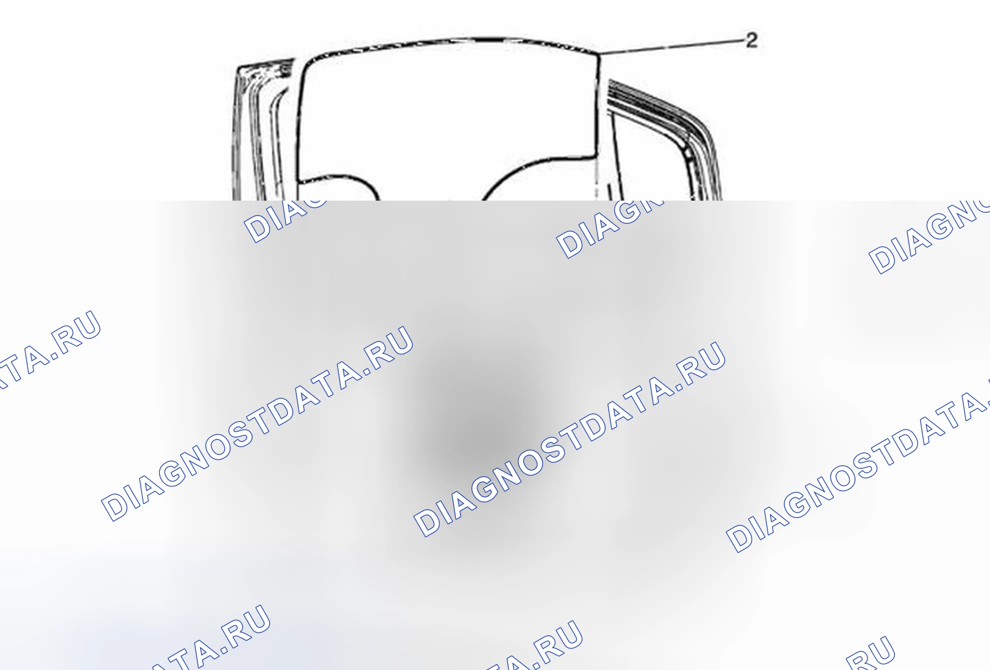 Рис. 8: Замена окна передней двери. Buick Encore I