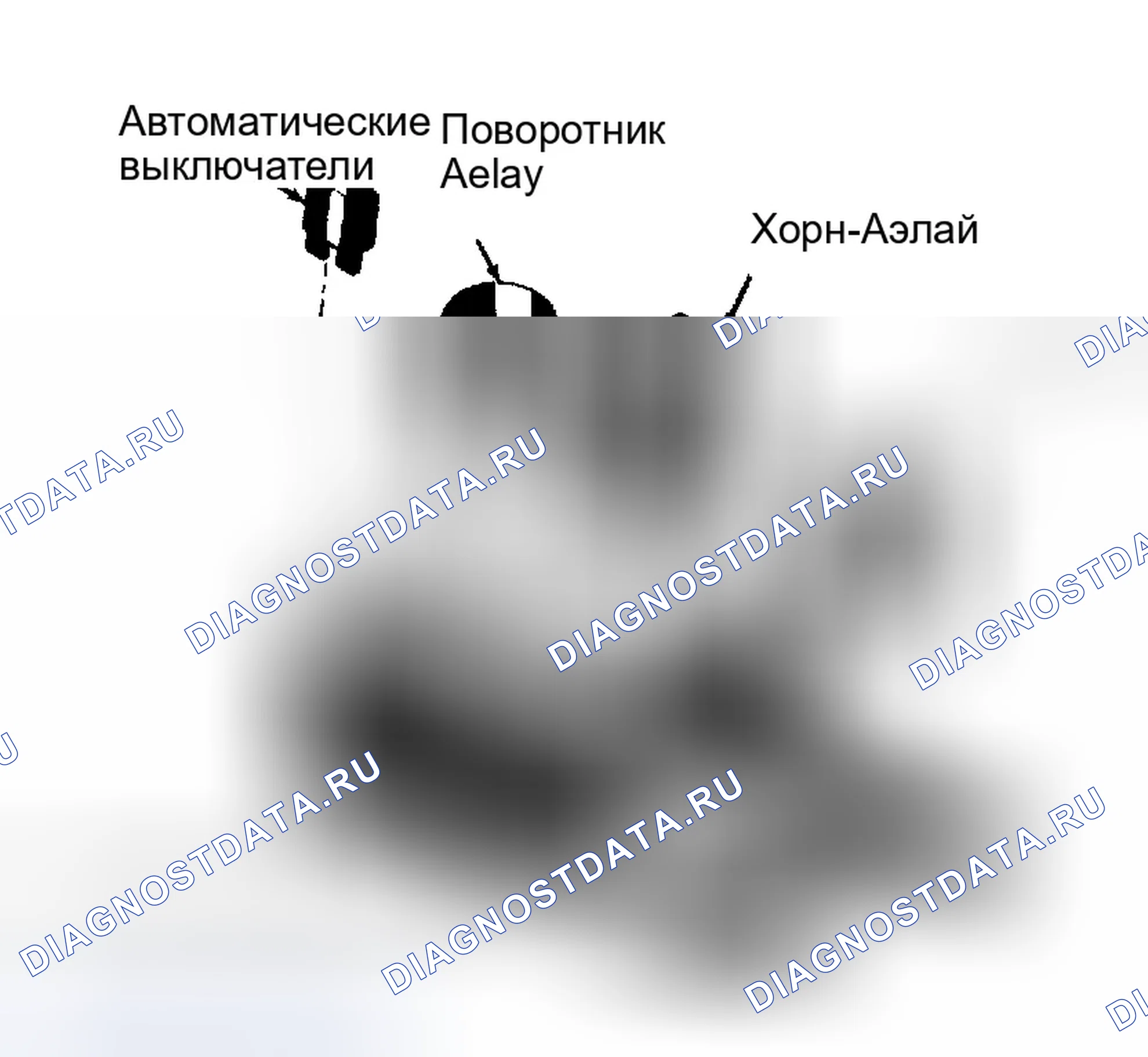 Рис. 10: Расположение компонентов (2 из 6). Dodge Cab & Chassis Dakota 