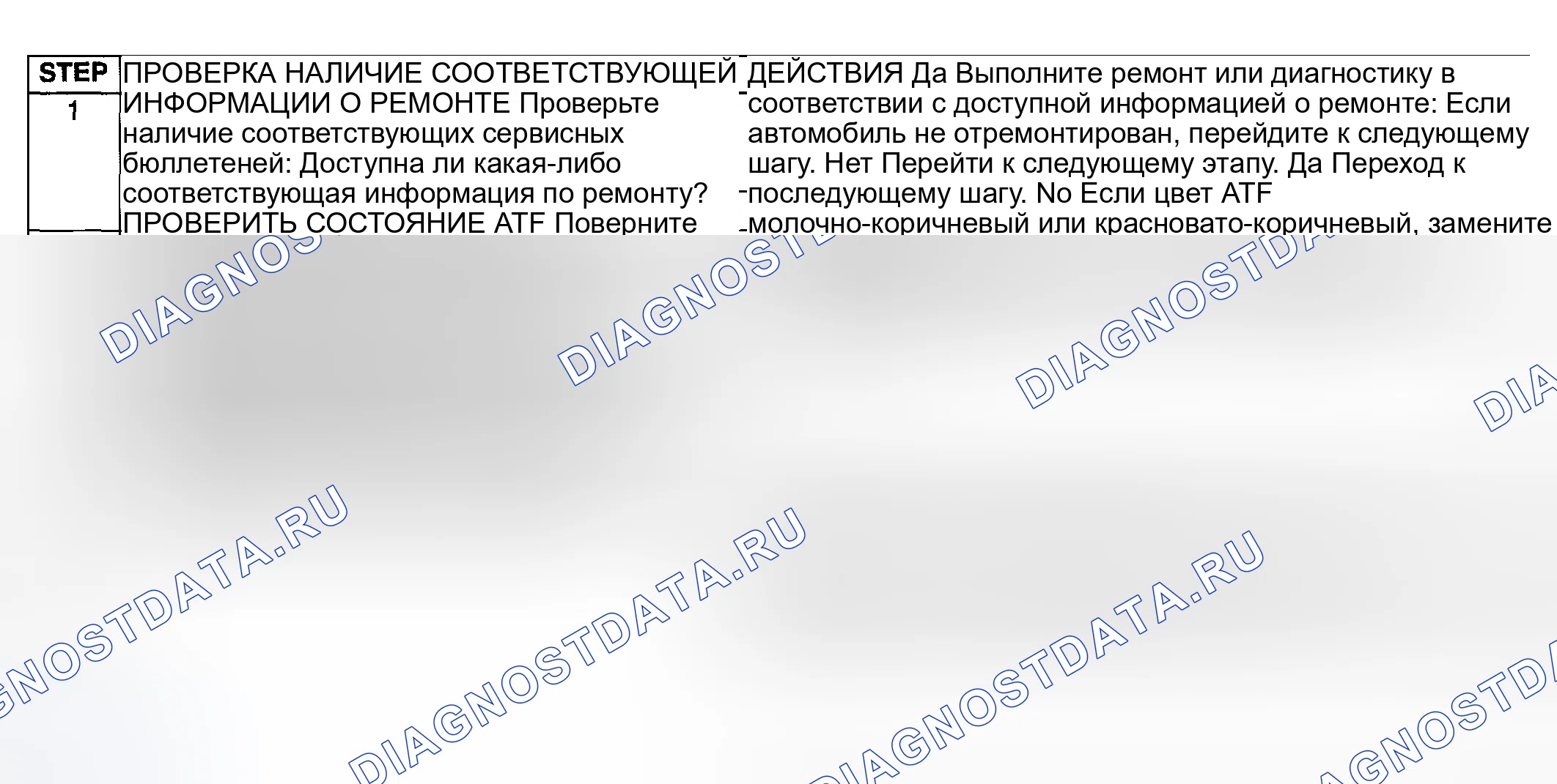 Рис. 434: ДИАГНОСТИЧЕСКАЯ ПРОЦЕДУРА. Mazda 6 GG рестайлинг