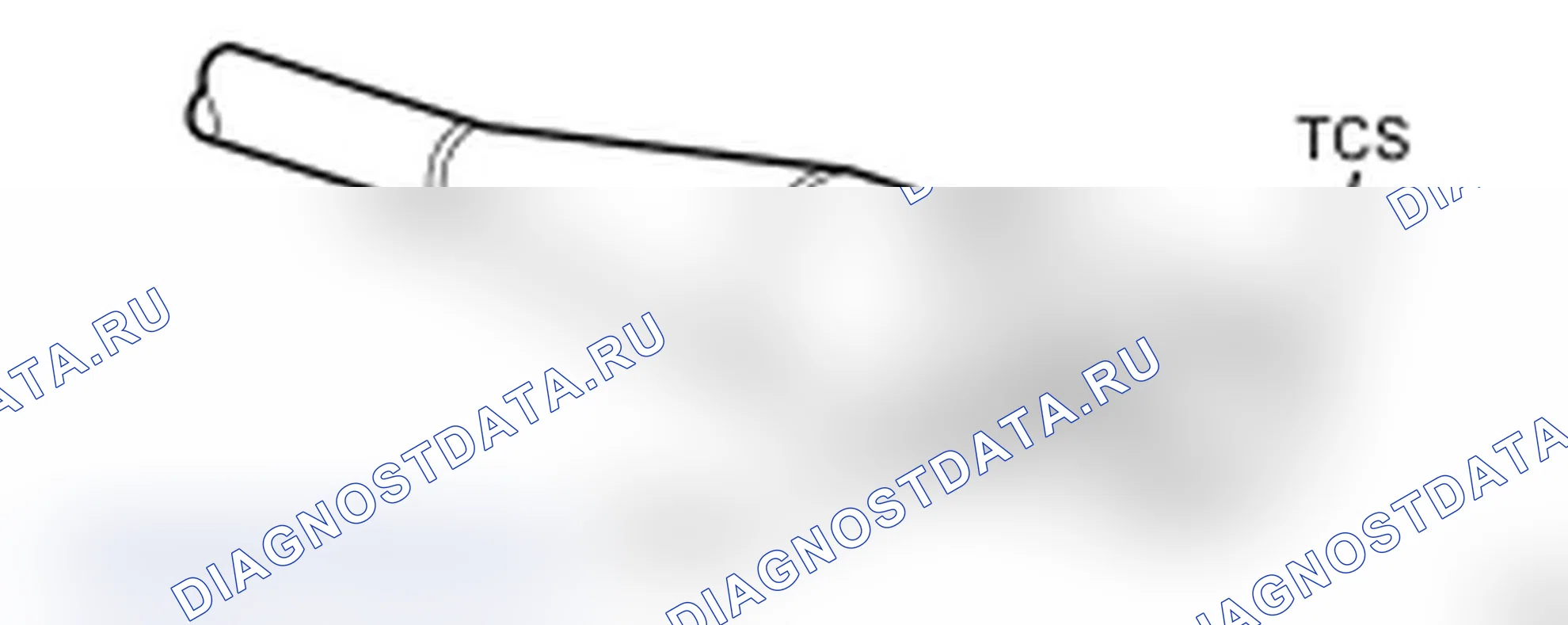 Рис. 54: Переключатель управления коробкой передач (TCS). Lincoln Mark LT