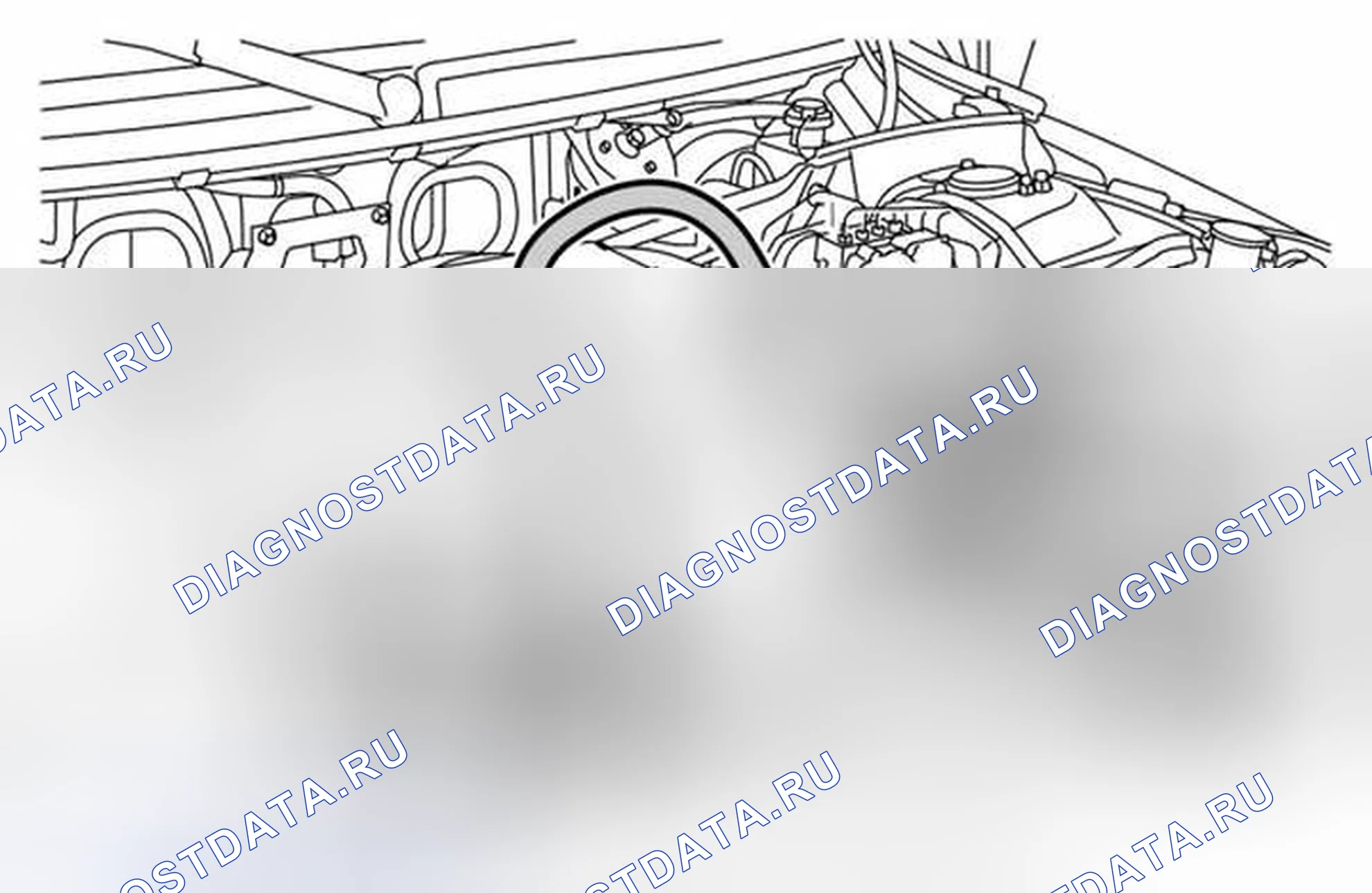 Рис. 55: ОПРЕССОВКА СИСТЕМЫ ОХЛАЖДЕНИЯ. Land Rover Range Rover L322
