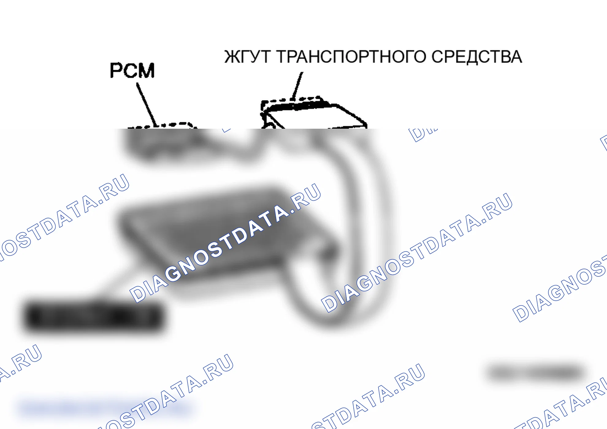 Рис. 44: Проверка напряжения датчика массовый расход воздуха. Mazda MPV III