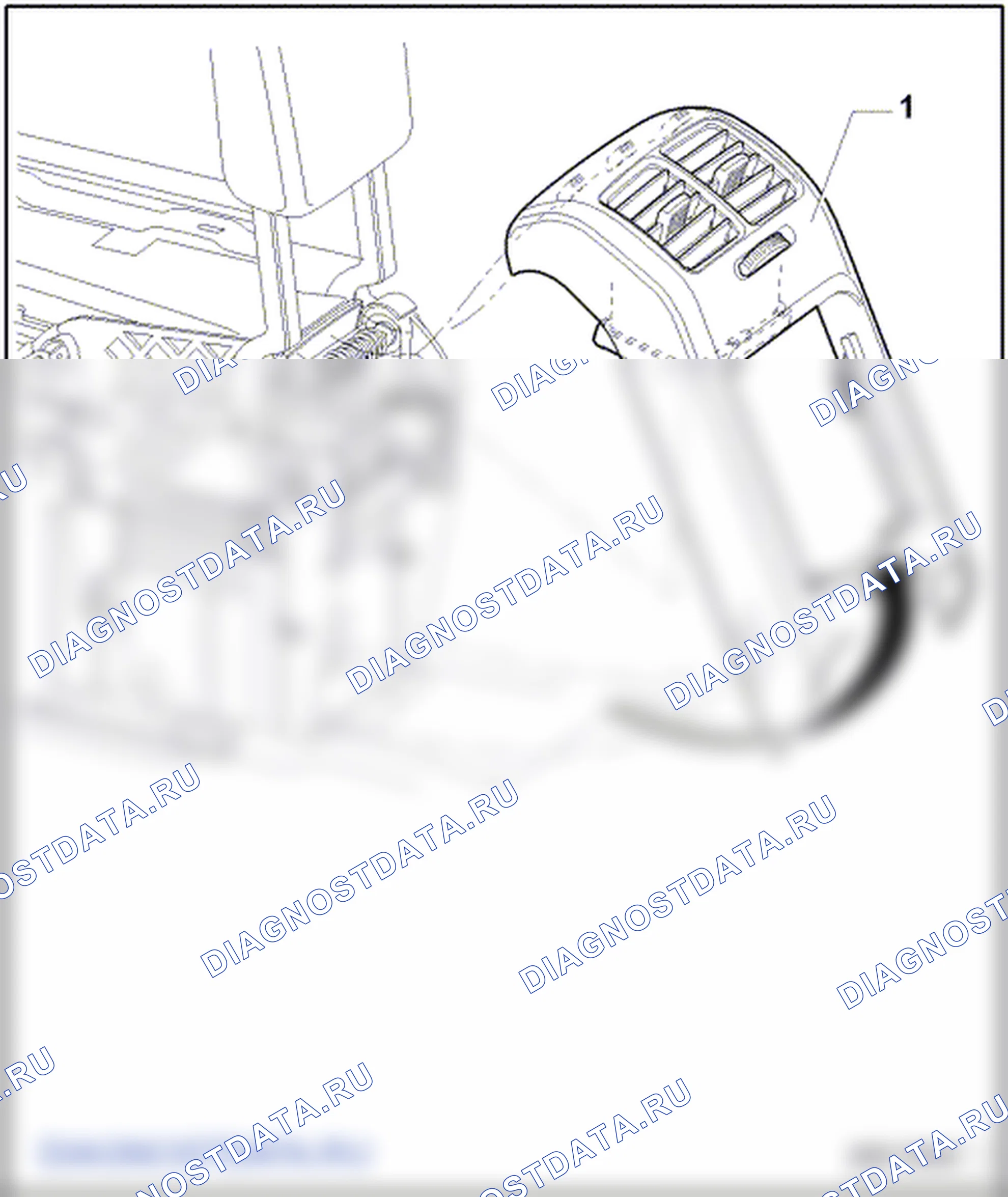 Накладки, кожухи и щитки. Volkswagen Golf Mk5