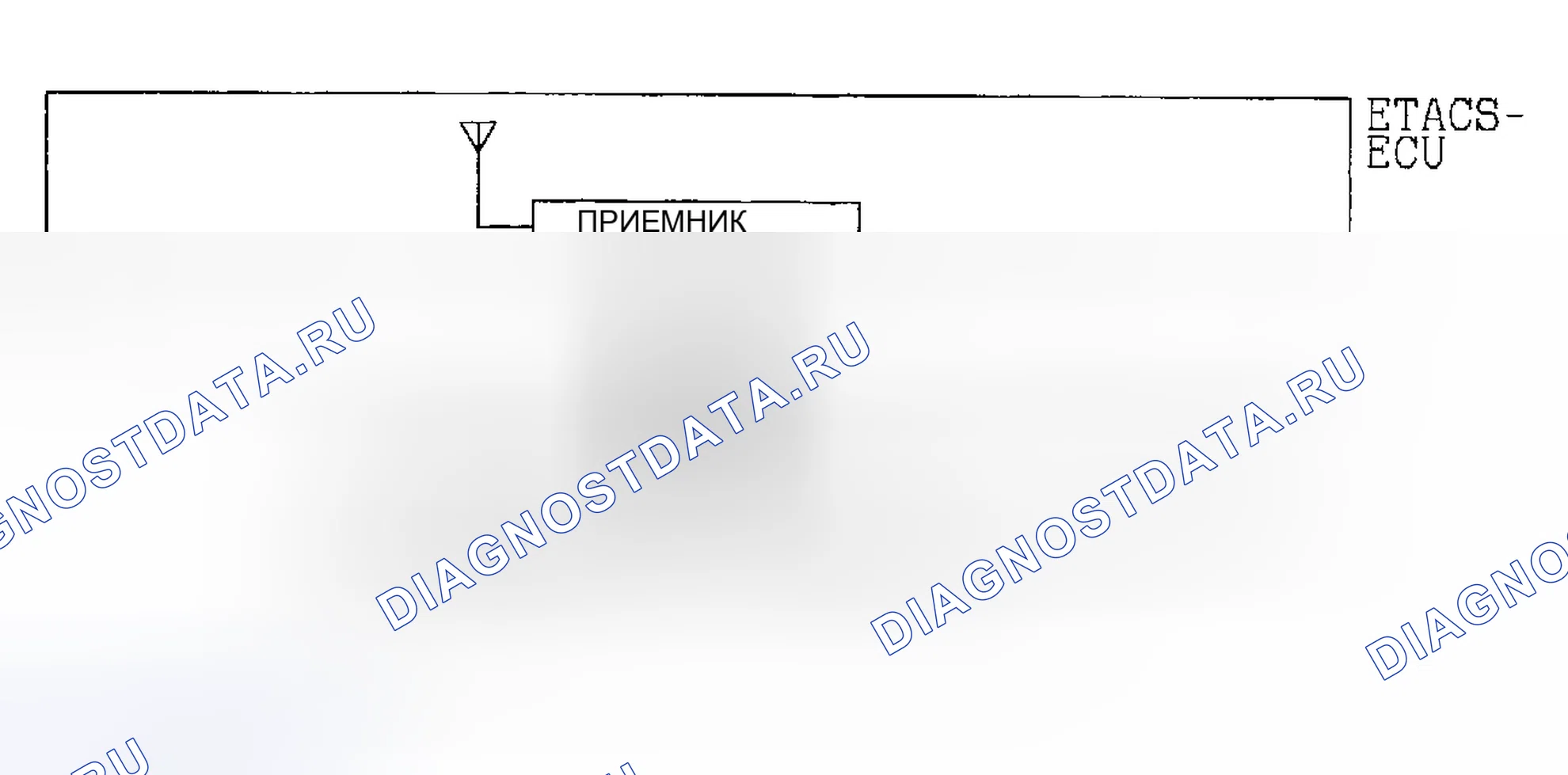 Рис. 220: ПРИНЦИПИАЛЬНАЯ СХЕМА. Mitsubishi Montero III