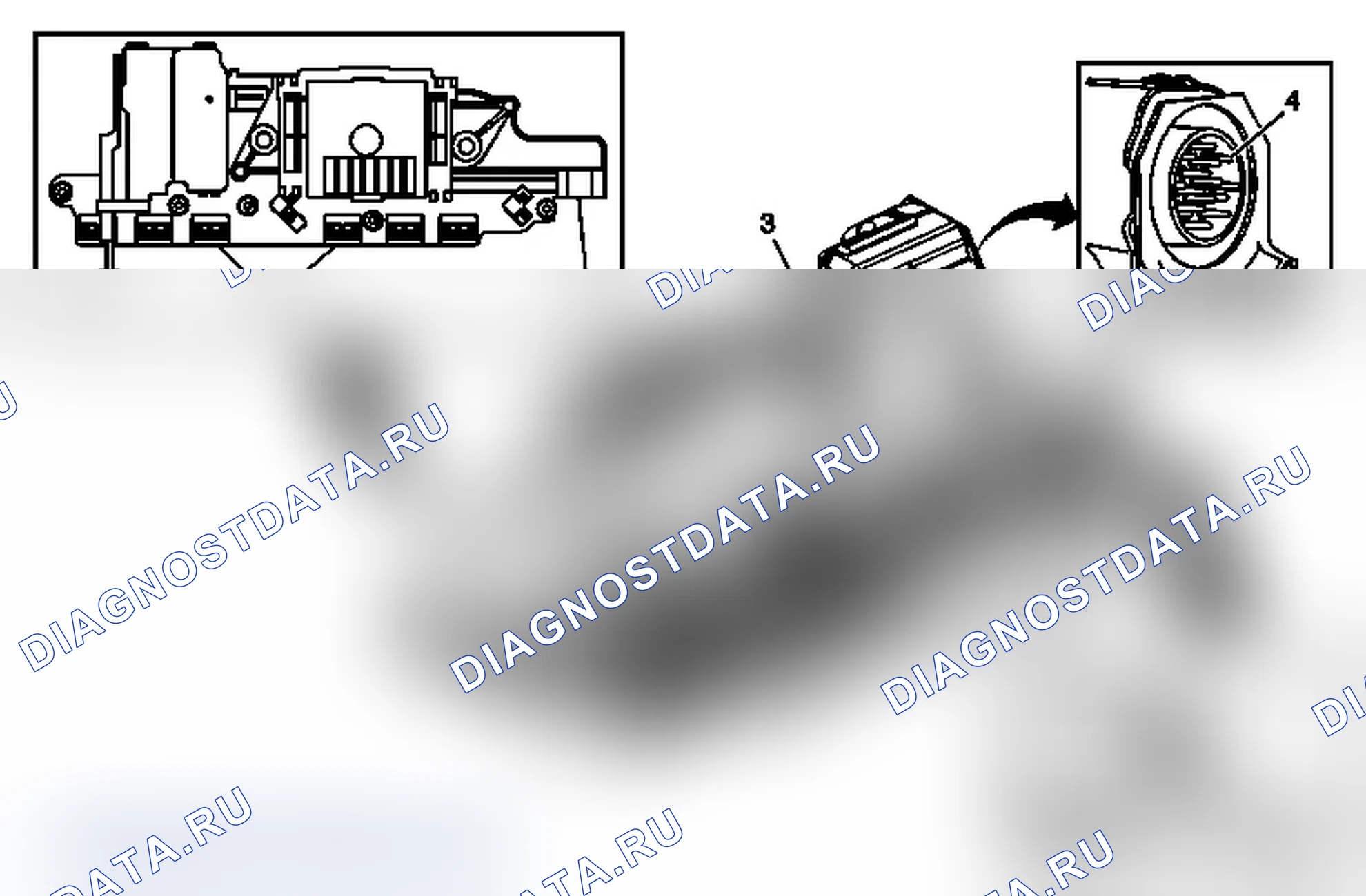 Рис. 212: Проверка сборки электромагнитного клапана управления и модуля управления коробкой передач. Chevrolet Silverado 3500 HD 