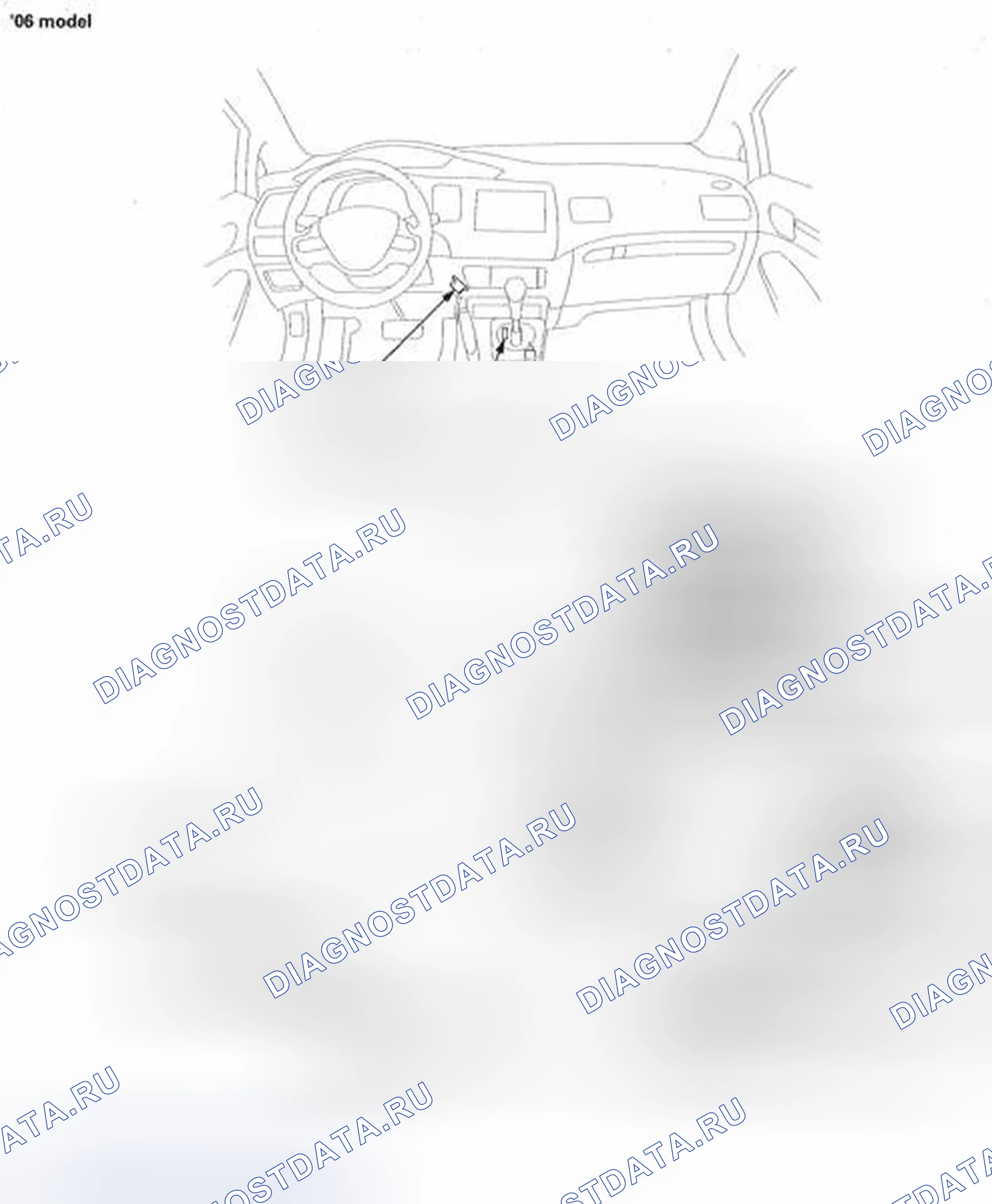 Рис. 10: Индекс расположения компонентов. Honda Civic VIII