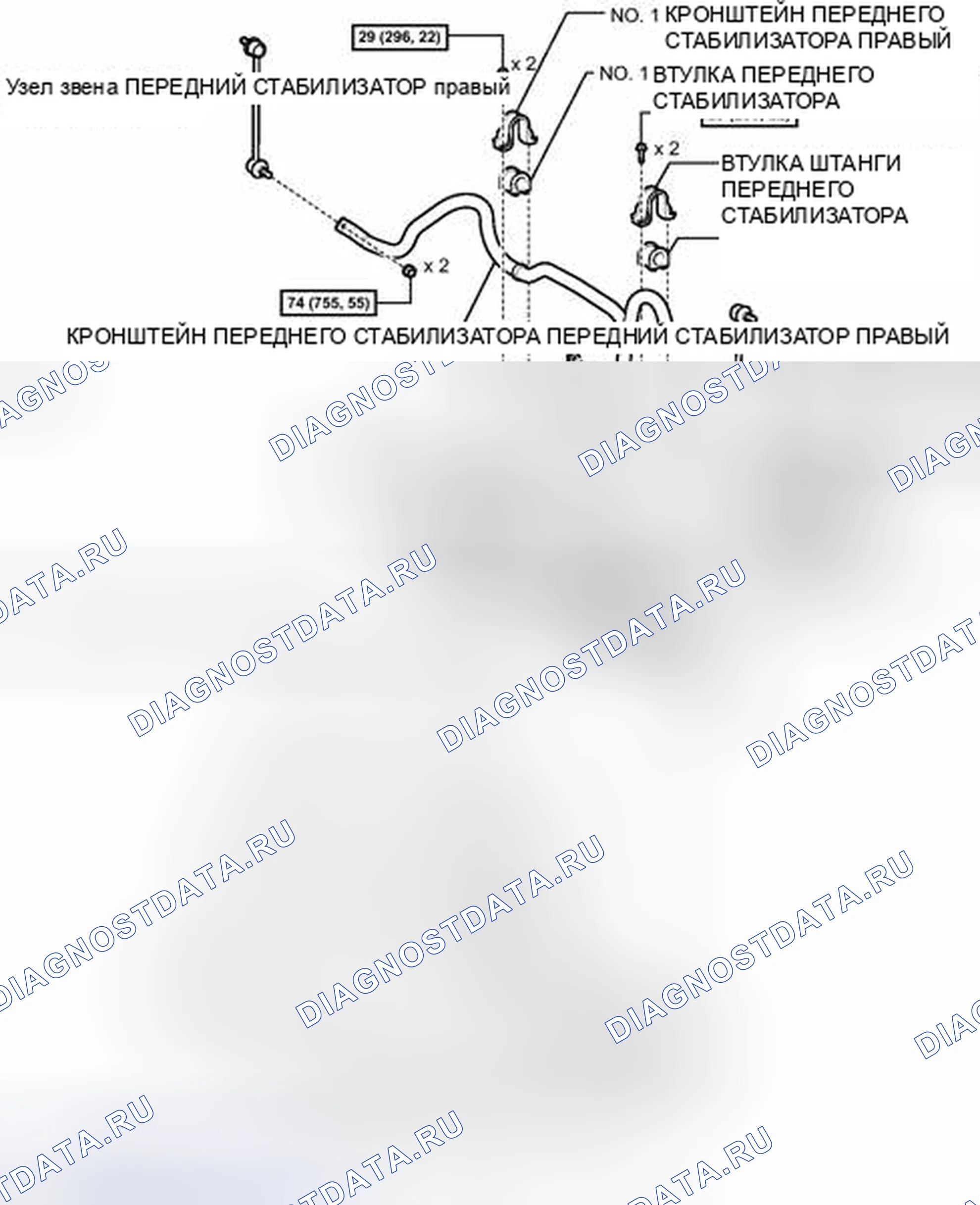 Рис. 96: ИЛЛЮСТРАЦИЯ. Toyota Highlander II рестайлинг
