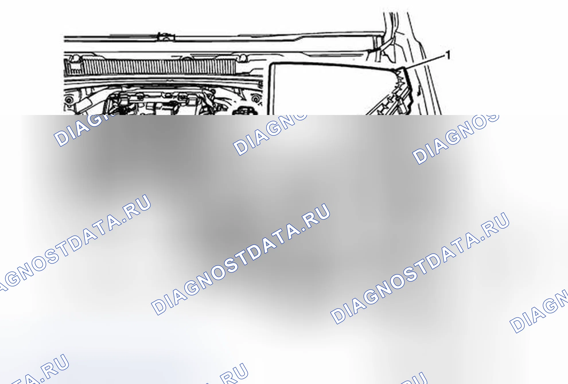 Рис. 47: Замена воздухоочистителя в сборе (Lcv). Cadillac ATS I