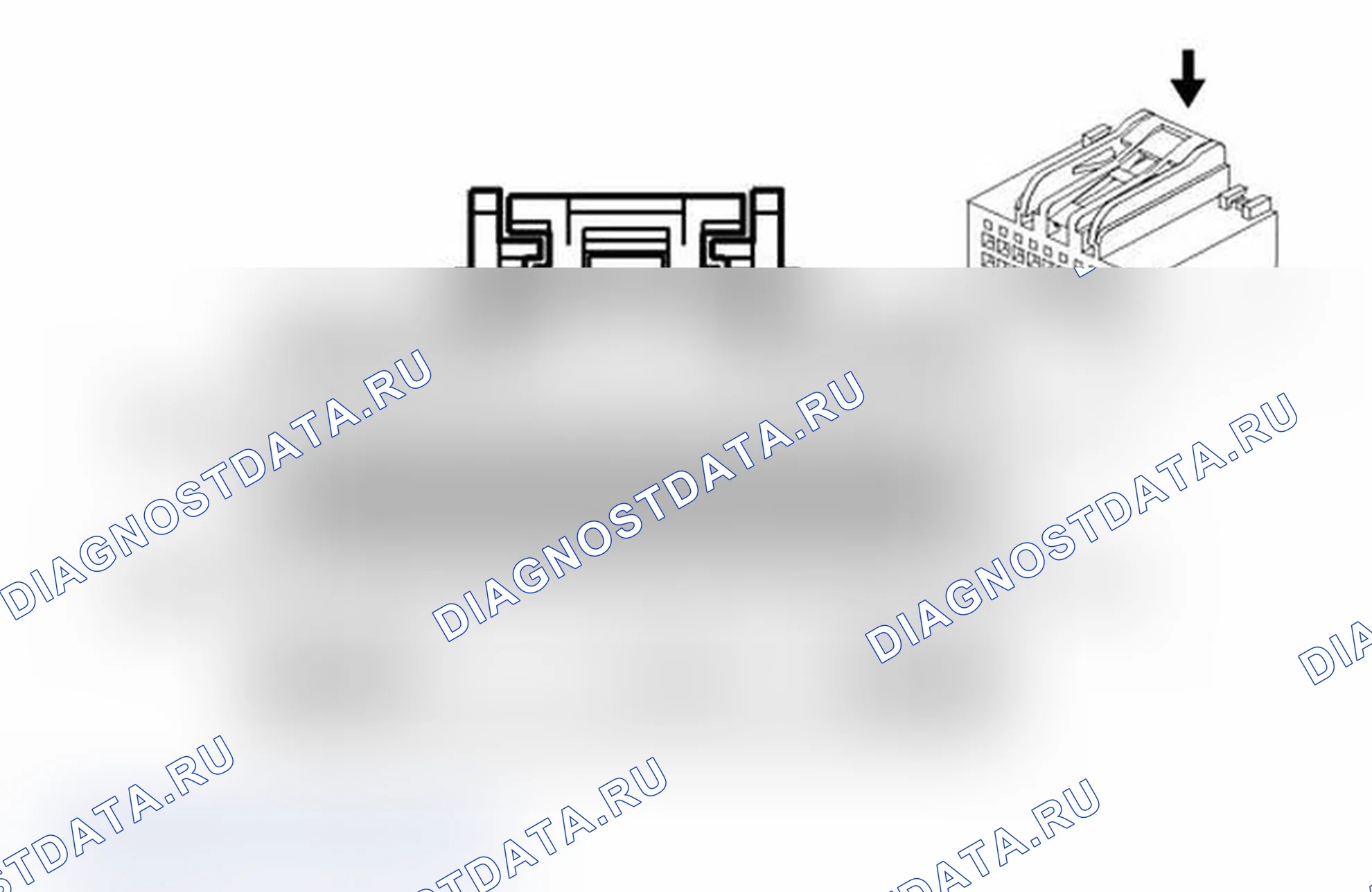 Рис. 364: Модуль гнезда памяти (MSM) X5 (A45). Chevrolet Traverse I
