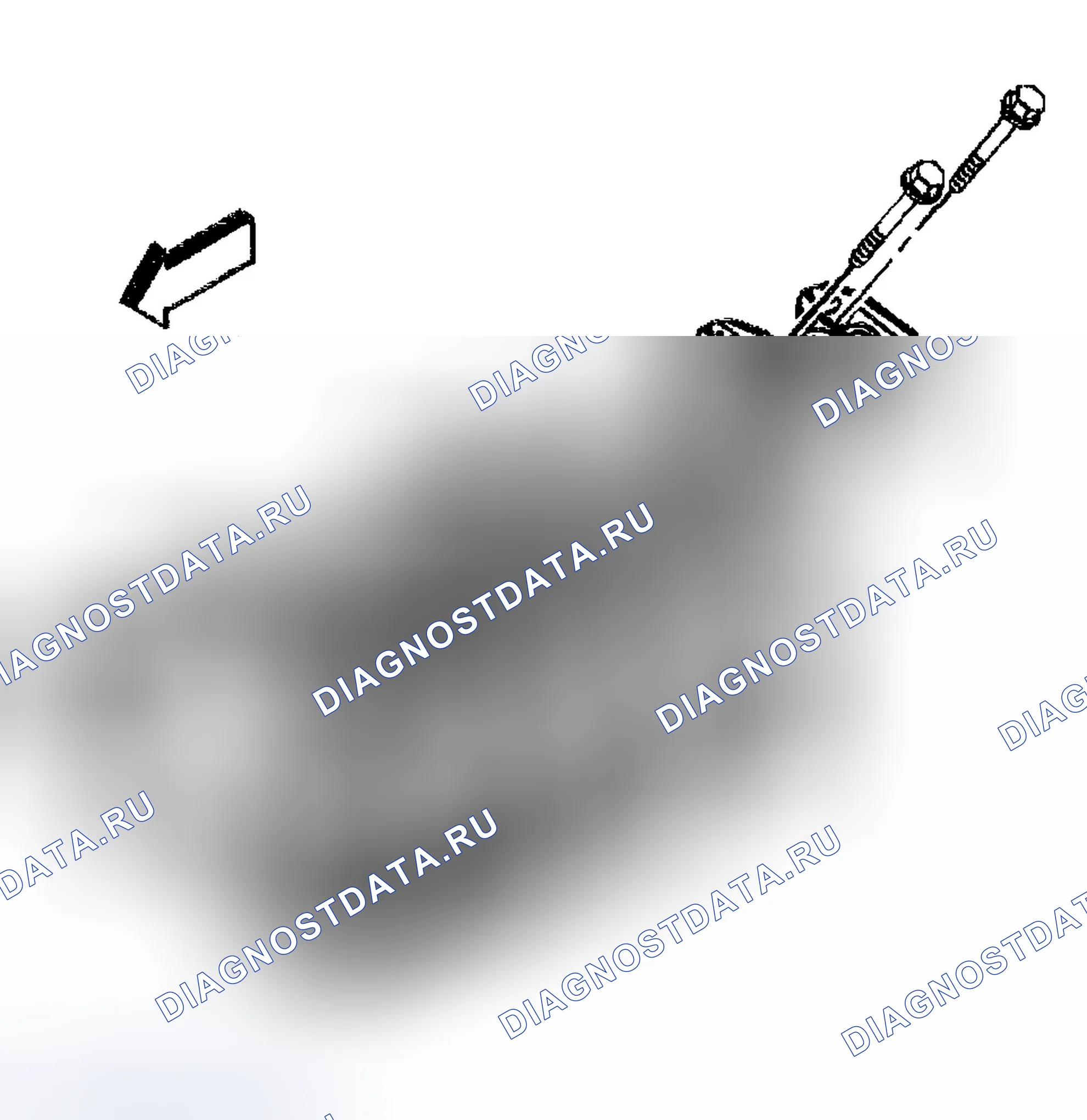 Рис. 1057: Порядок демонтажа. Chevrolet Silverado 1500 HD 