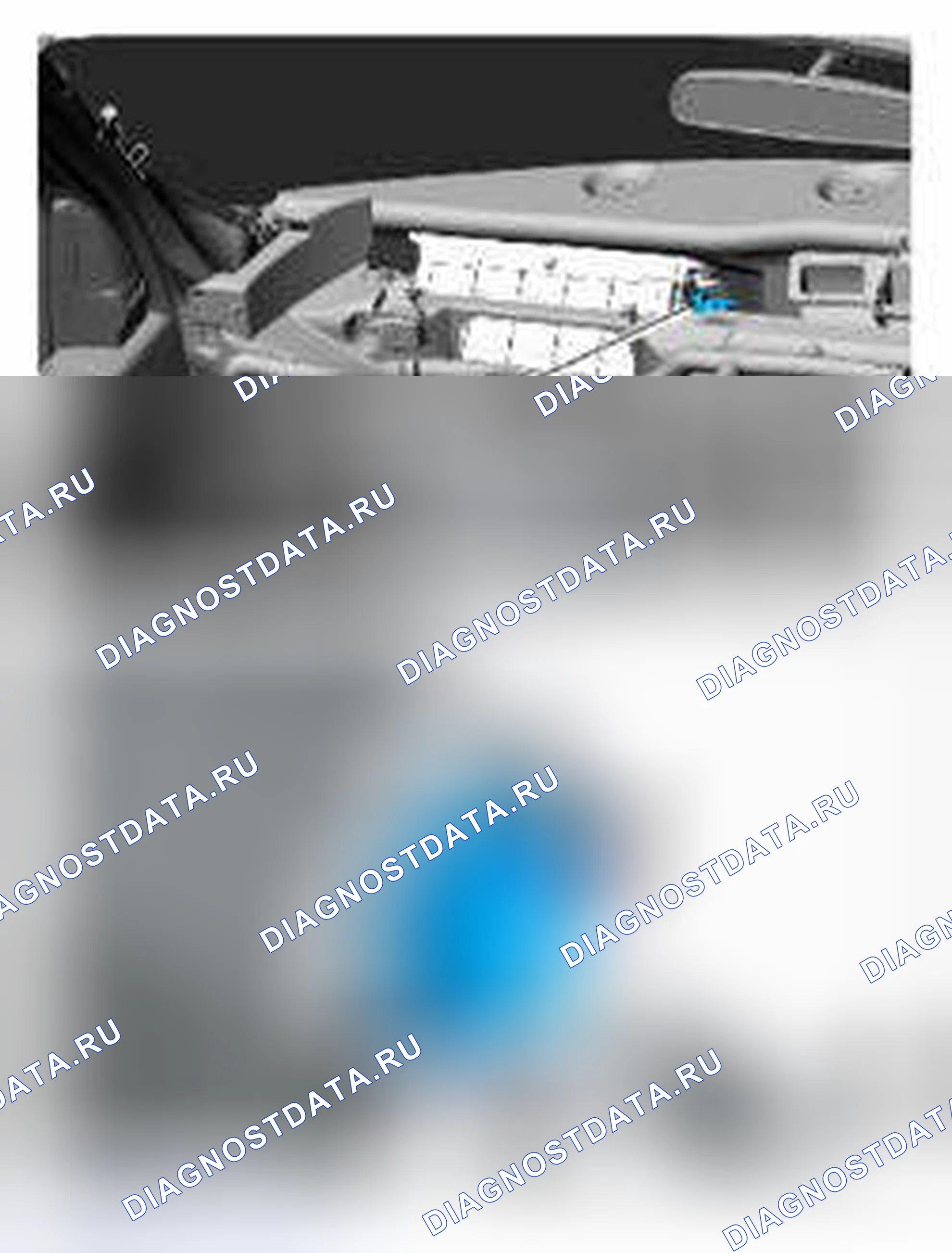 Рис. 45: ДЕМОНТАЖ. Land Rover Range Rover Sport I