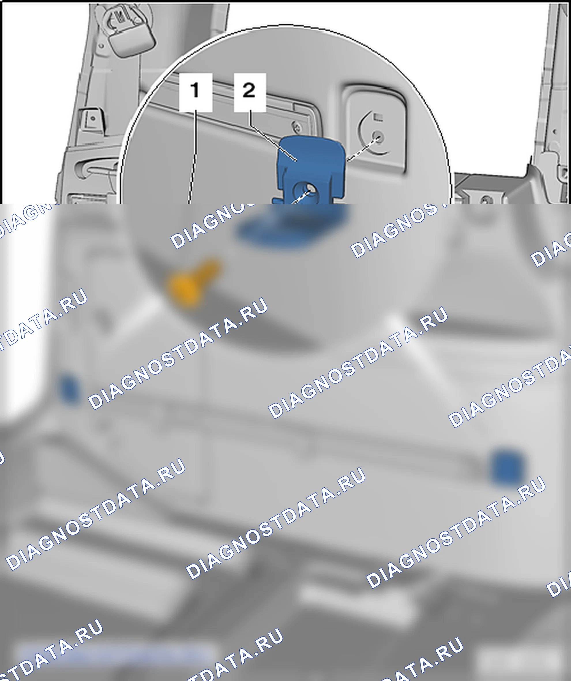 Облицовки багажного отсека. SEAT Alhambra Ii