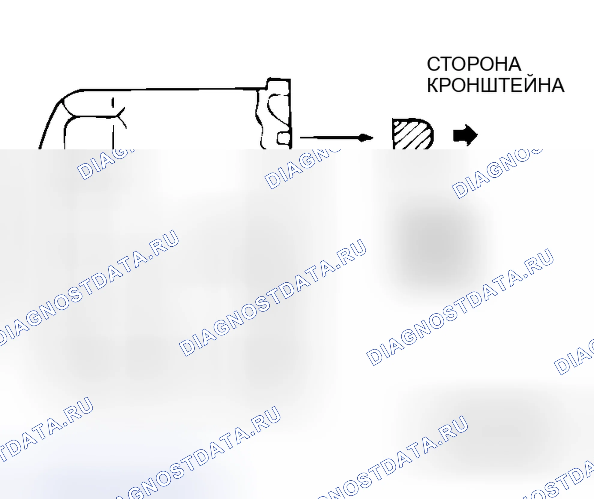Рис. 173: > > D < < МОНТАЖ МАСЛЯНОГО ФИЛЬТРА. Mitsubishi Endeavor I