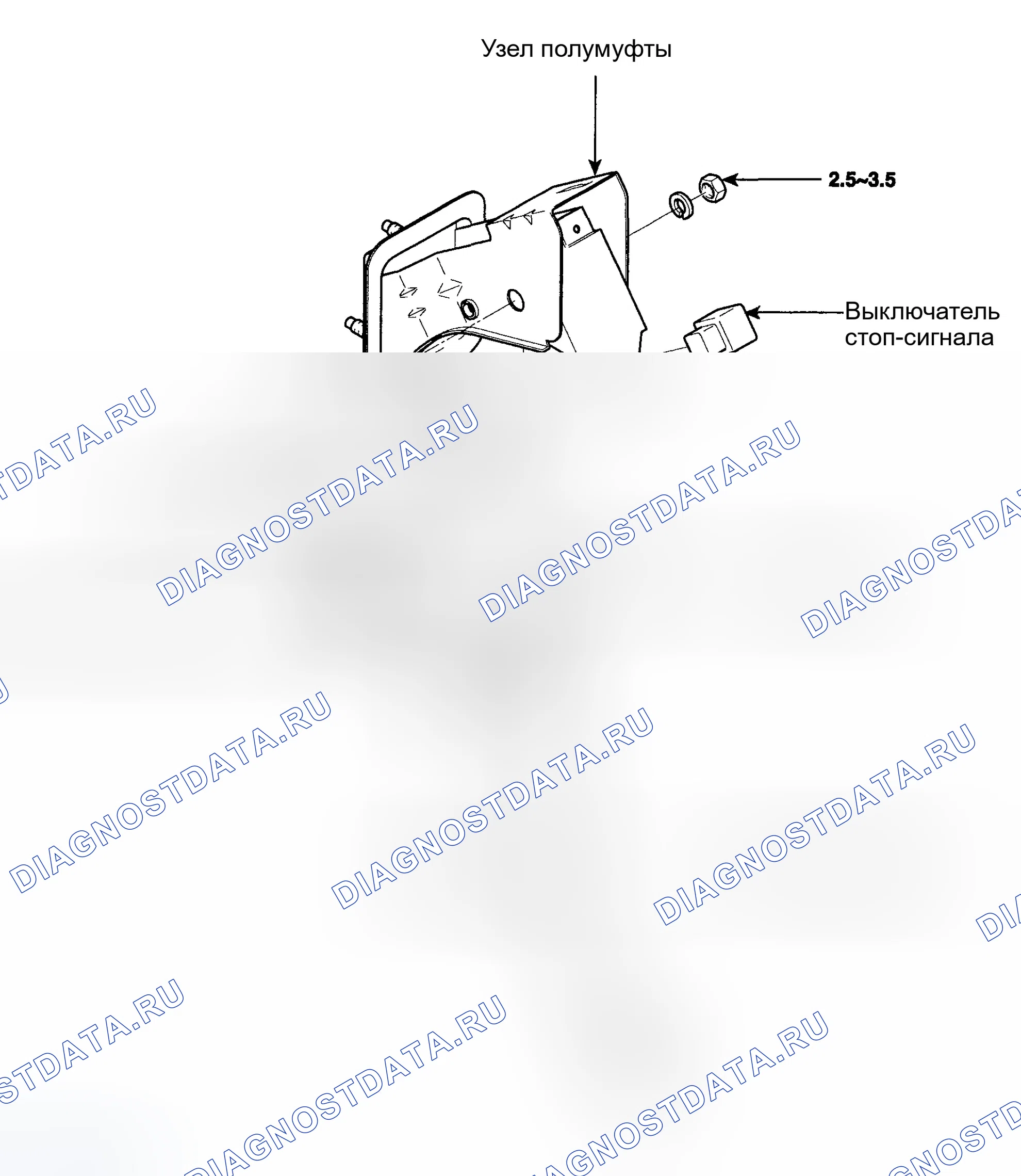 Рис. 25: КОМПОНЕНТЫ. Hyundai Tucson I