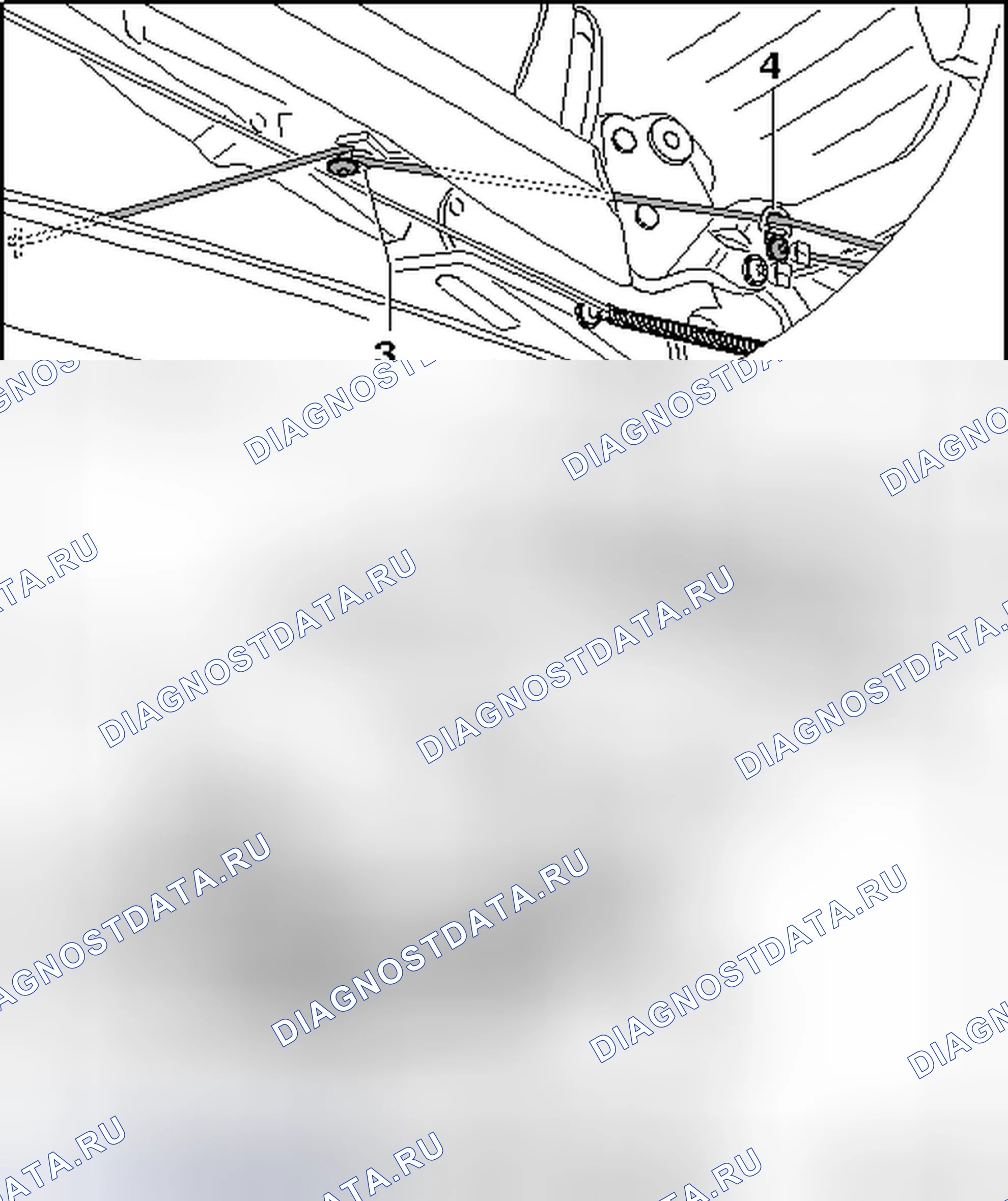 Рис. 123: ПРОКЛАДКА НАТЯЖНОЙ ЛЕНТЫ 2. Volkswagen Eos I
