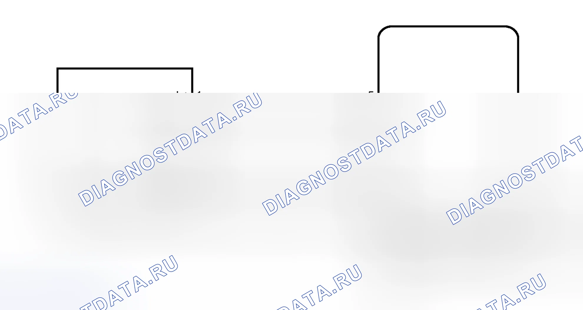 Рис. 808: электросхема. Toyota Camry XV50