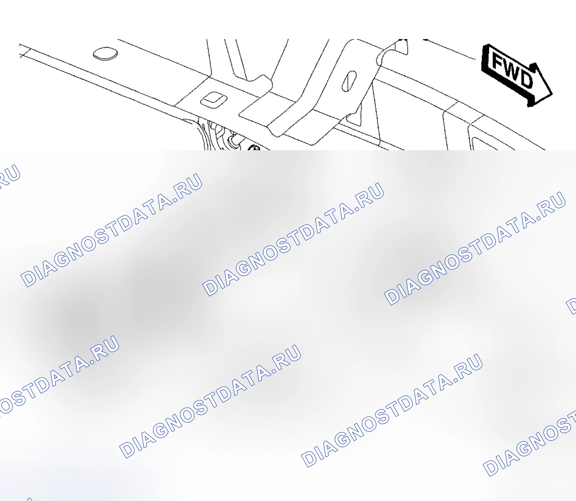 Рис. 90: ВЫХОД НА РАМУ. Jeep Commander I