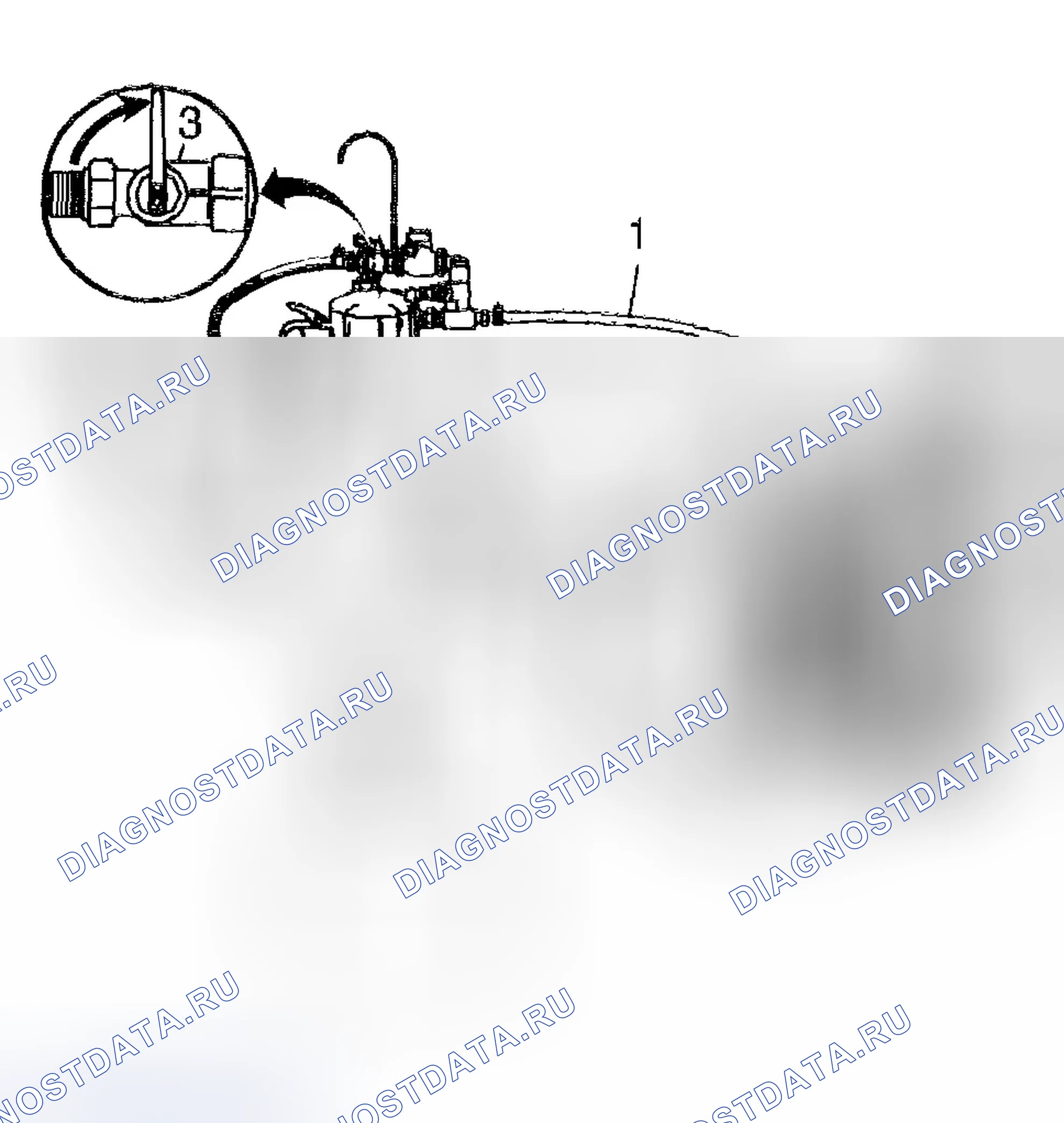 Рис. 1079: Обратная промывка. Chevrolet Suburban K2500 GMT800