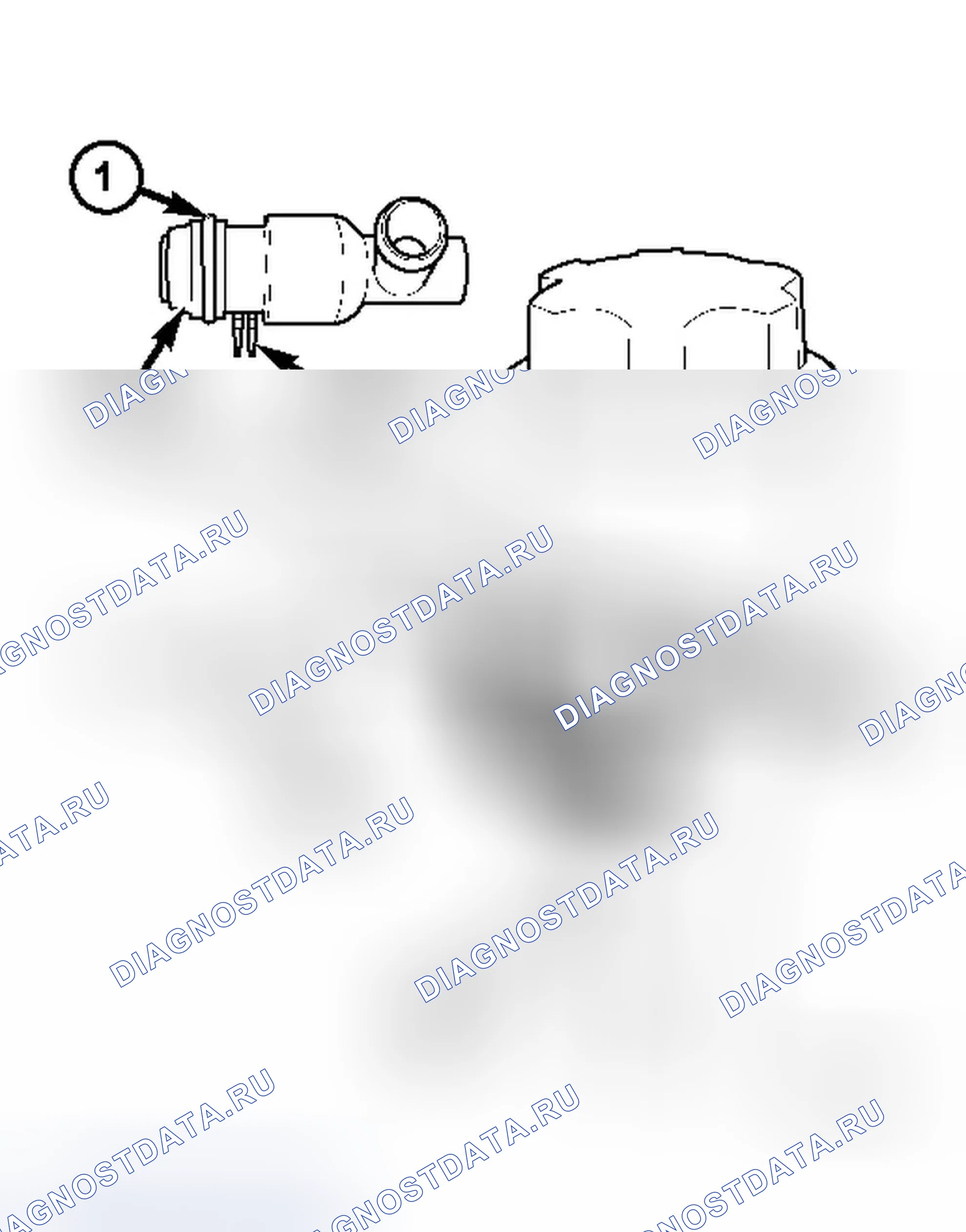 Рис. 12: 3.7л В-6 / 4.7л В-8. Dodge Dakota III
