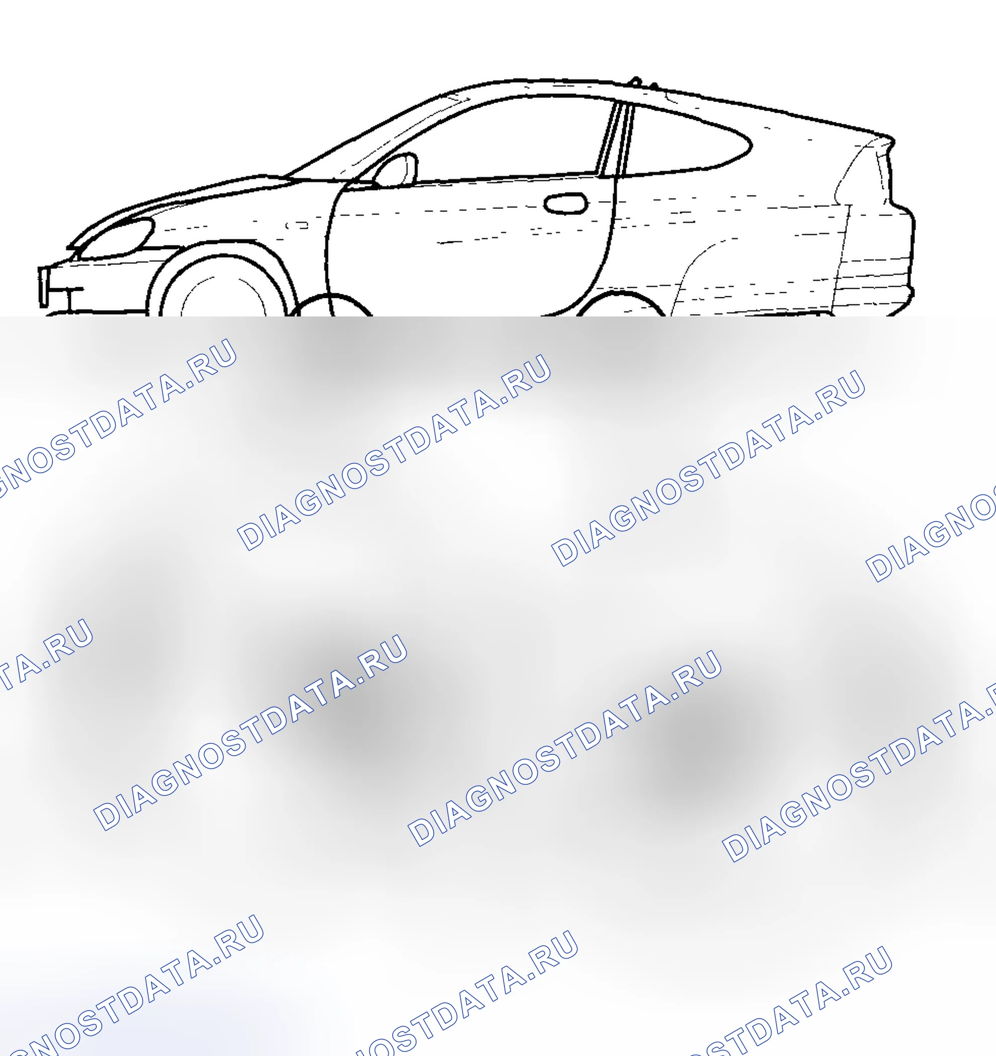 Рис. 62: Рамный подъемник. Honda Insight I