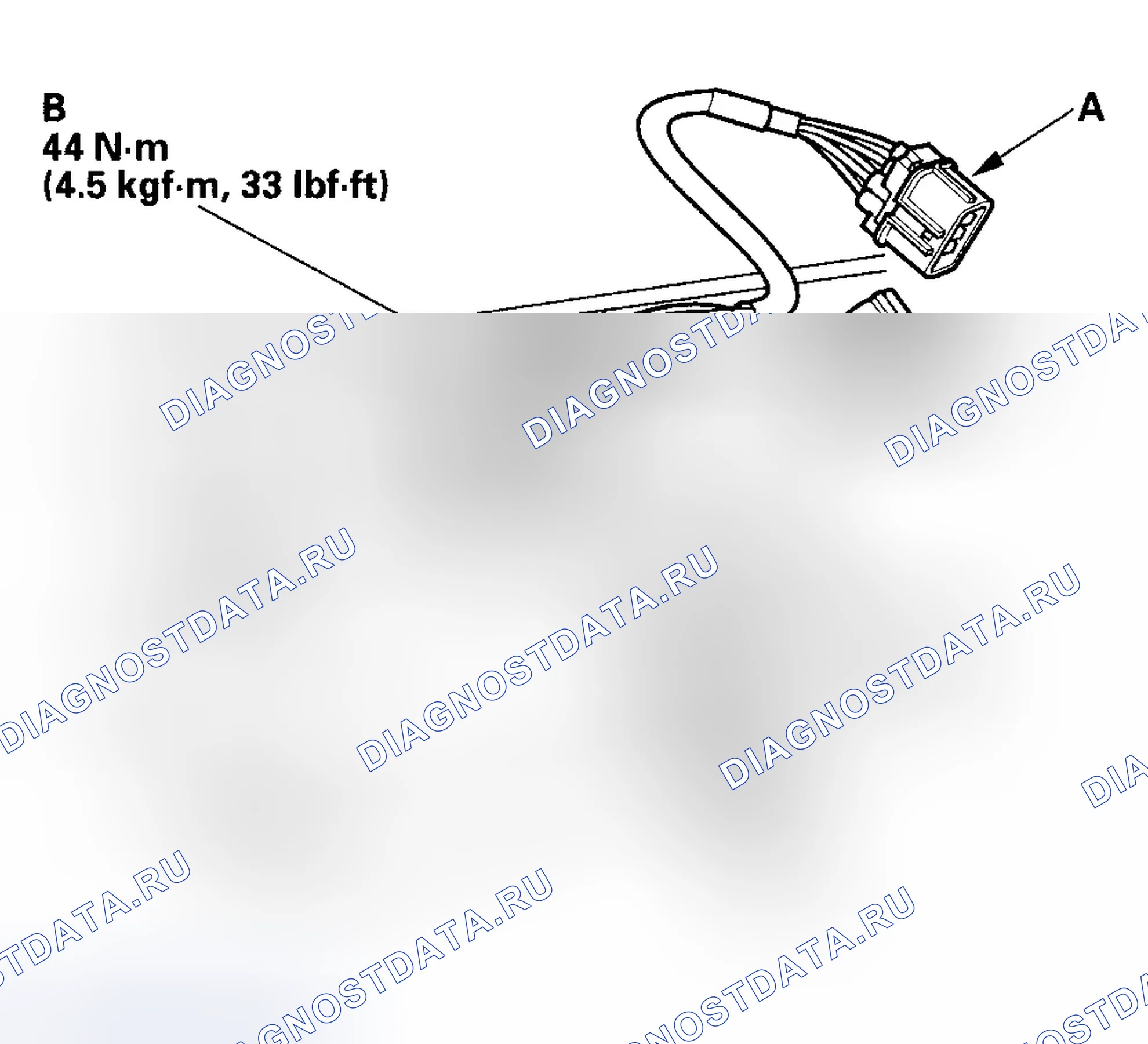 Рис. 674: Фронт Банк (Банк 2). Honda Accord VII рестайлинг