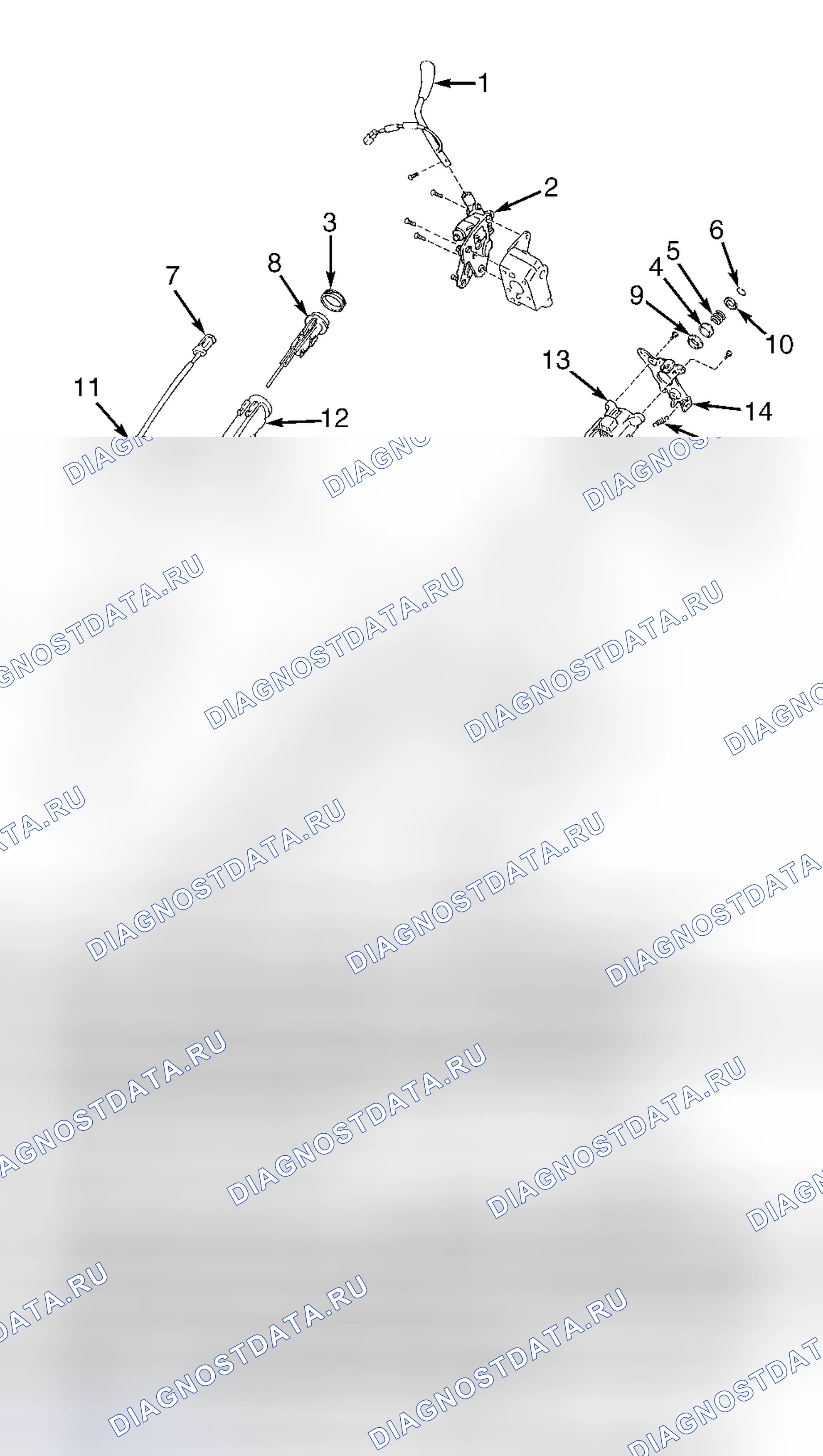 Рис. 7: Разборка (Sienna). Toyota Land Cruiser 100