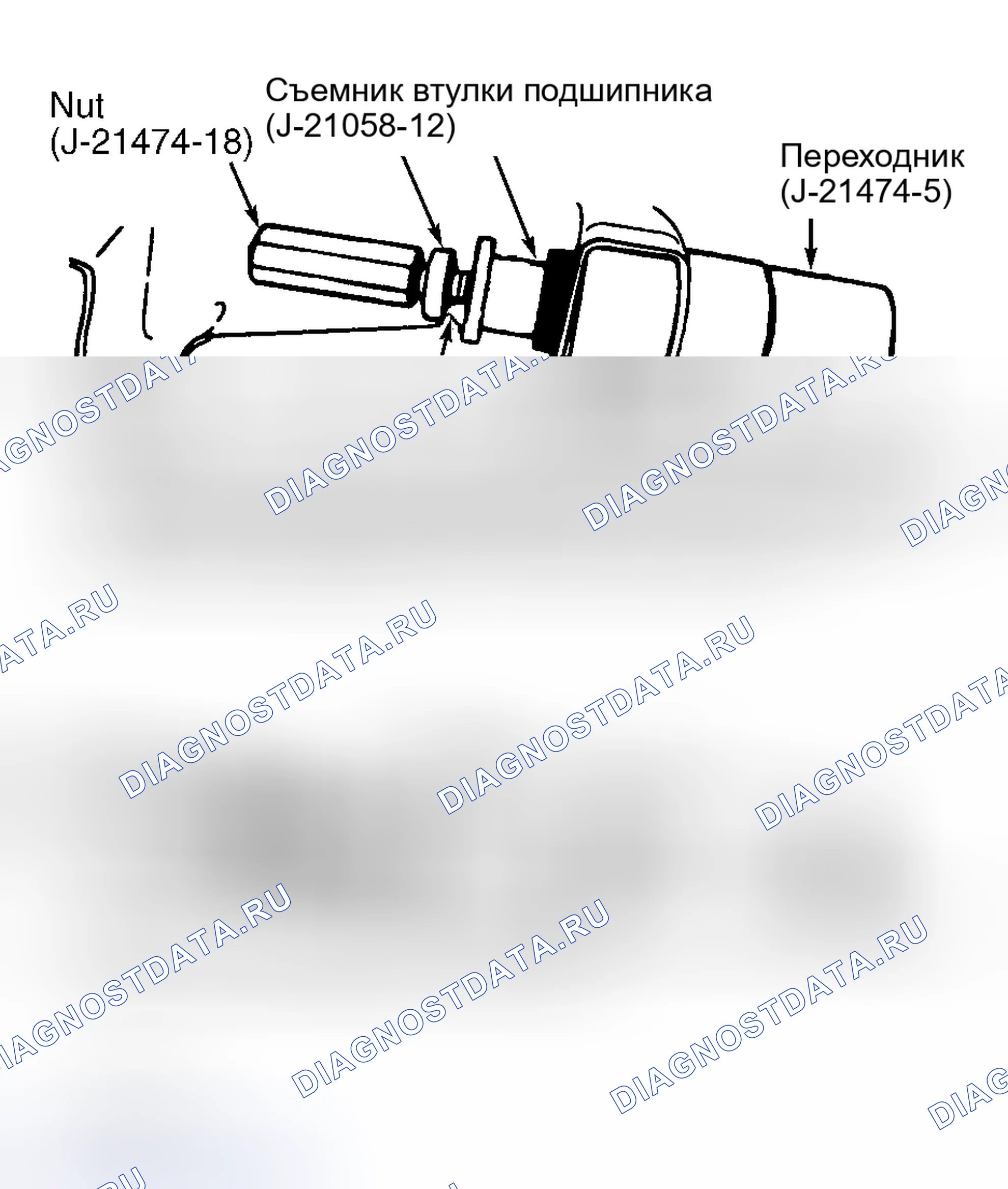 Рис. 5: Демонтаж и монтаж. Pontiac Sunbird III