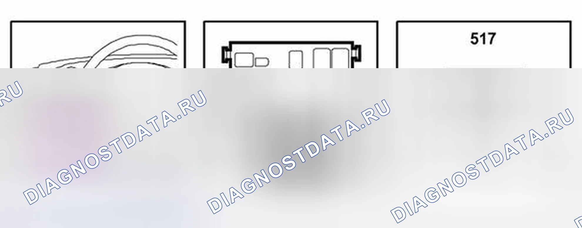 Рис. 51: Идентификация разъемов реле стартера (Lhd). Kia Optima I рестайлинг