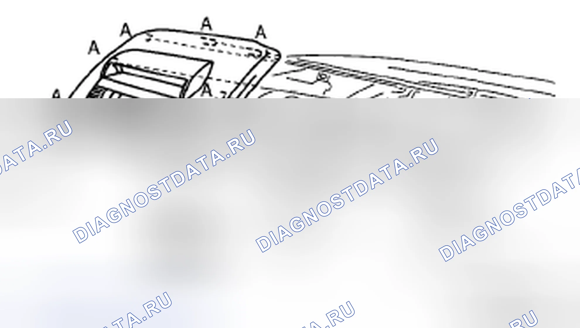 Рис. 24: СНЯТИЕ / УСТАНОВКА ЦЕНТРАЛЬНОЙ ПАНЕЛИ приборной панели. Mazda 5 I рестайлинг