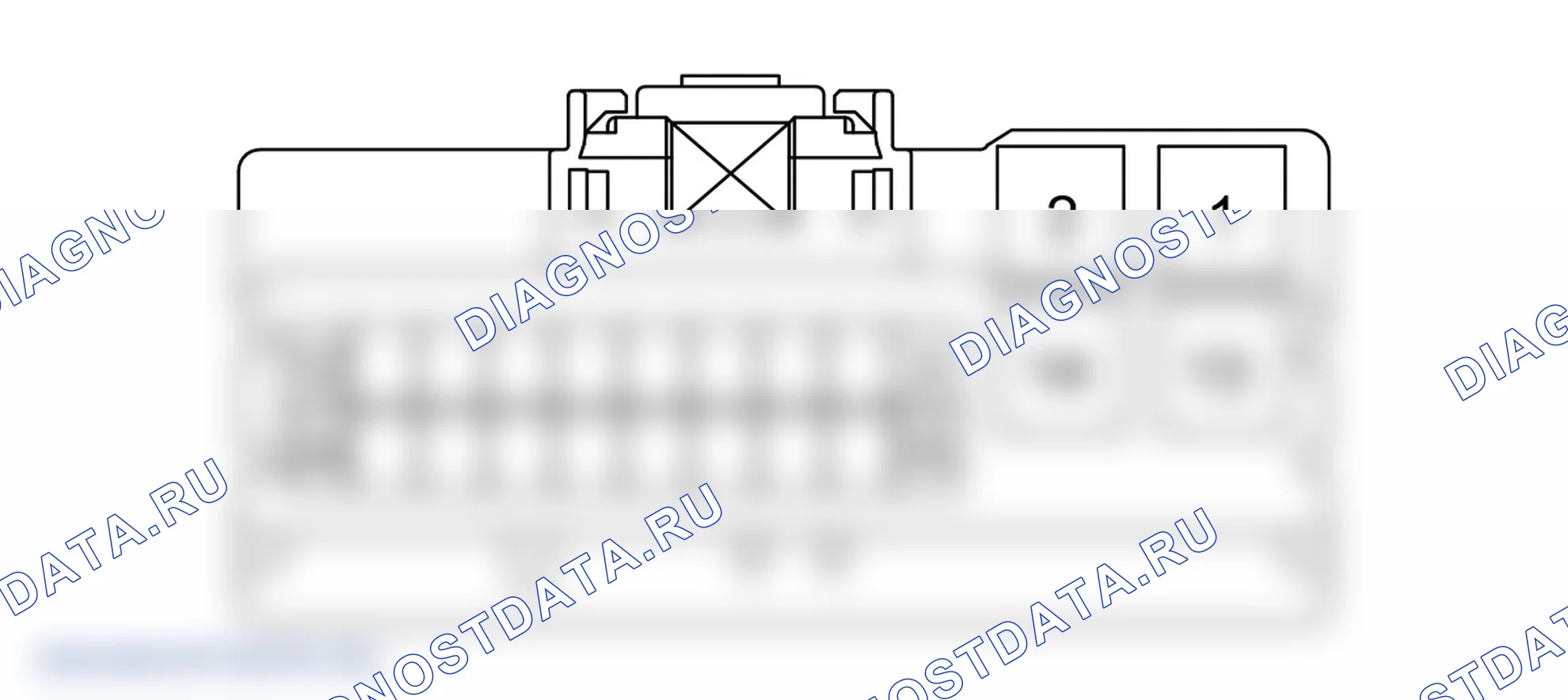 Распиновка разъёма E26-X02 — внешний вид и назначение контактов. Tank 300 II