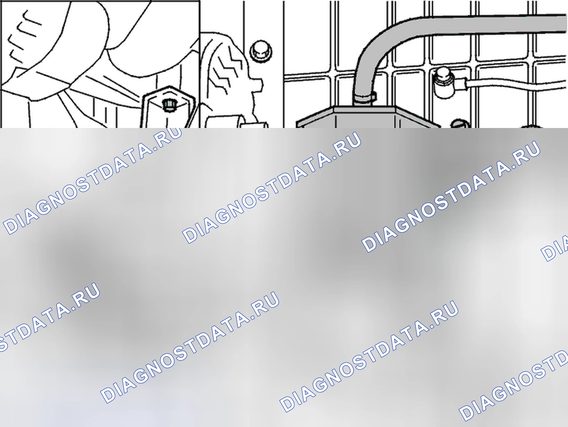Рис. 14: Демонтаж. Volvo V40 I рестайлинг