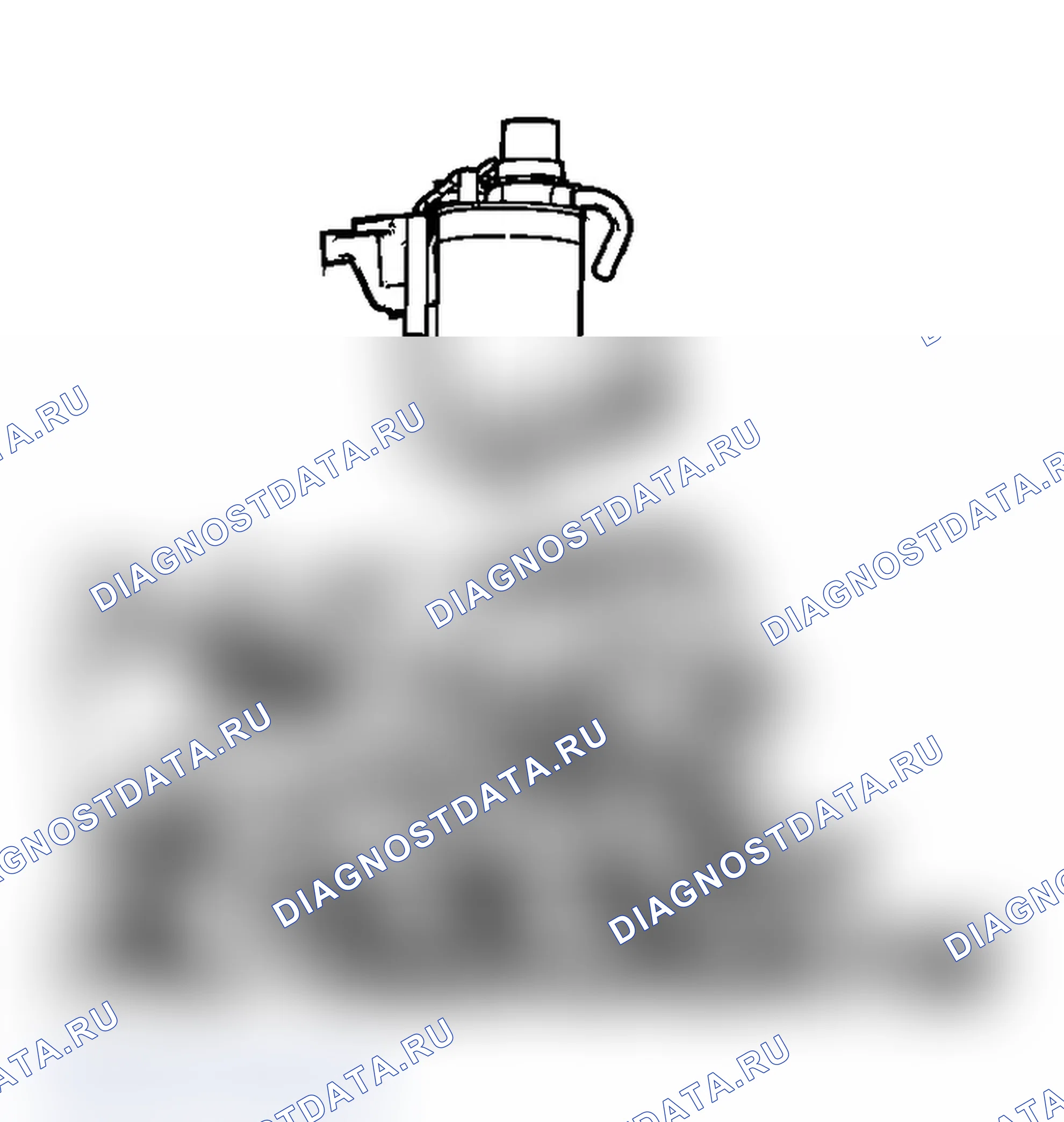 Рис. 924: Установка топливного фильтра в сборе. GMC Sierra 1500 
