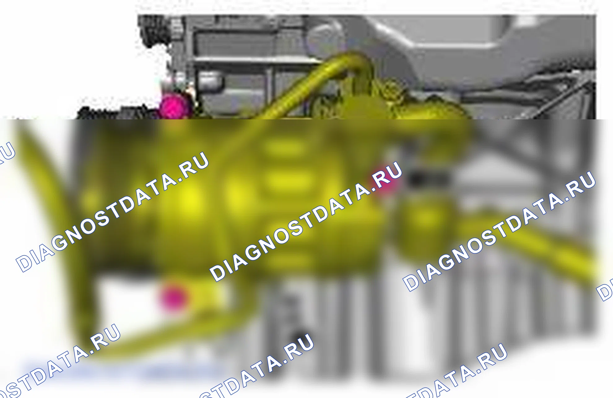 Рис. 343: ДЕМОНТАЖ. Jaguar XJ X351 рестайлинг