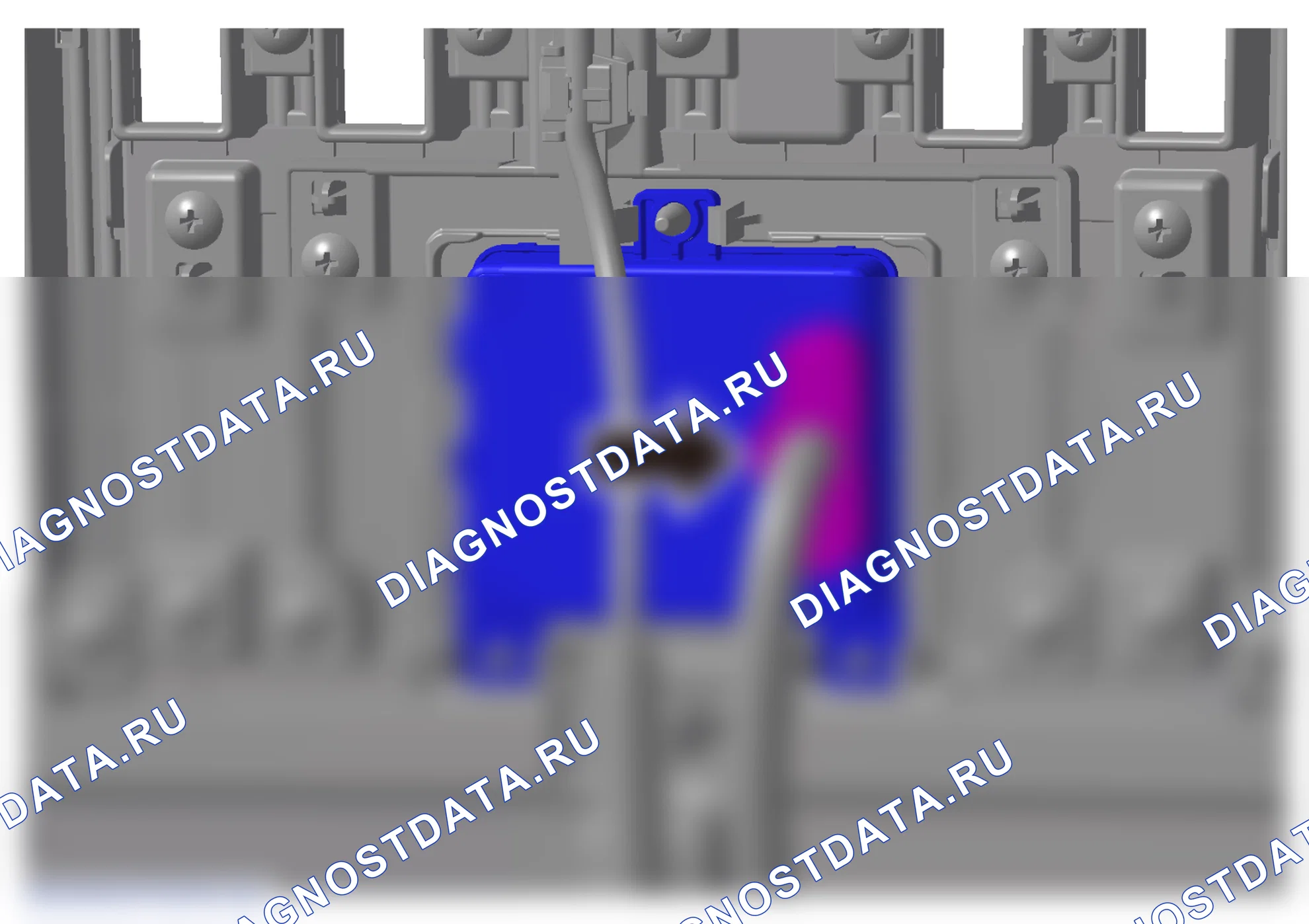 Как снять и установить передний модуль радиолокационного управления — Wey Gaoshan. Wey Gaoshan II