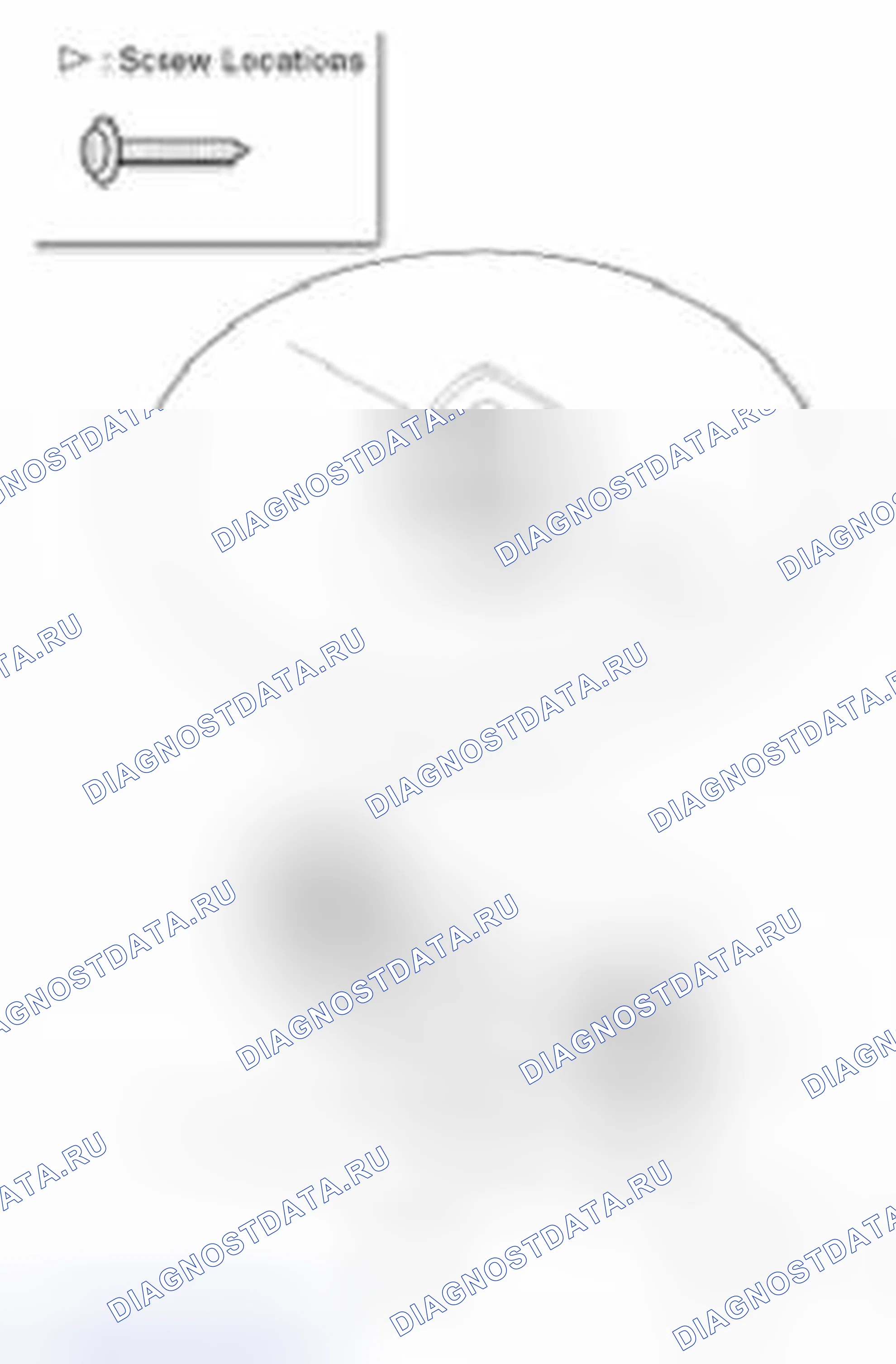 Рис. 39: Замена рукоятки ассиста. Hyundai Veracruz I