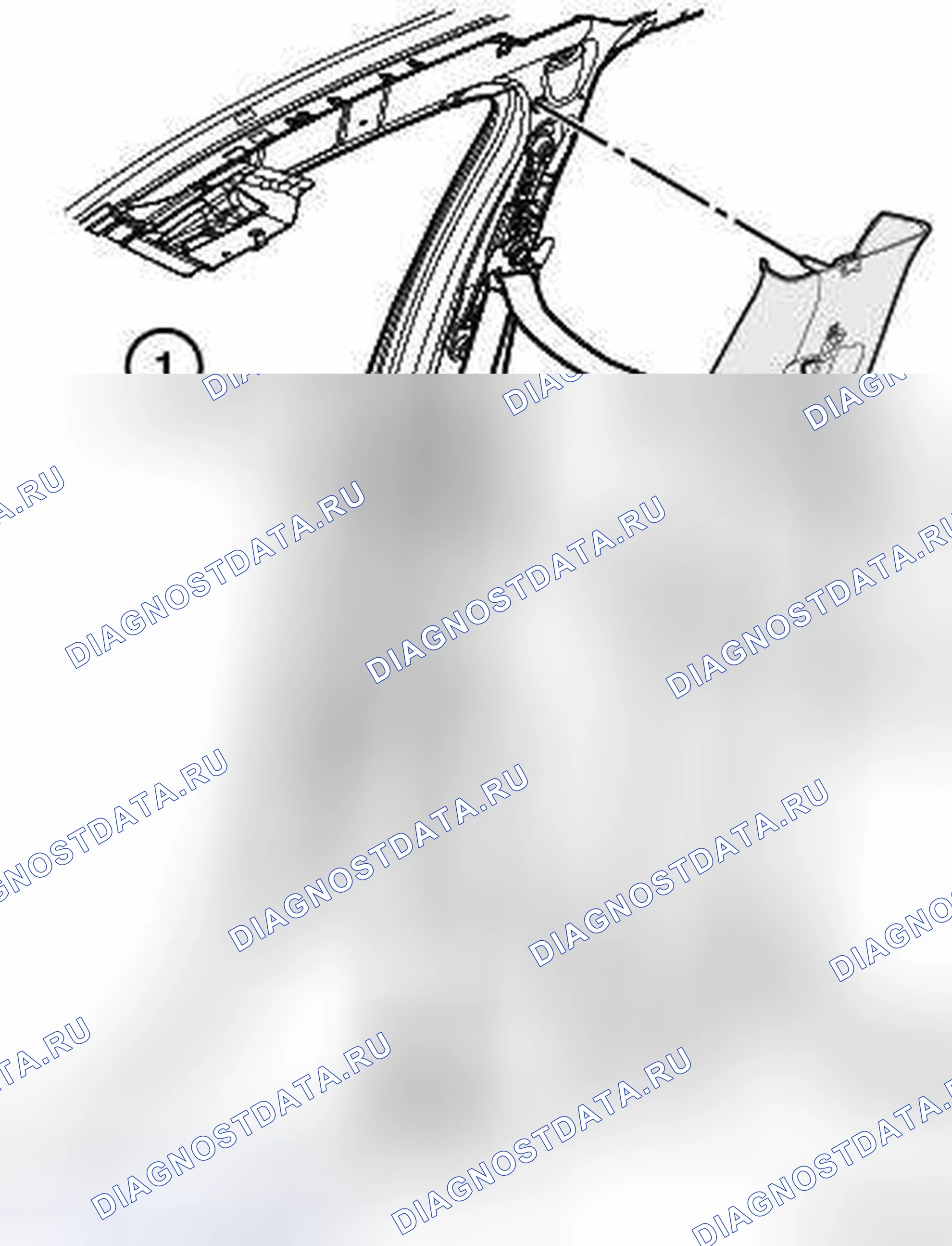 Рис. 346: ВЕРХНИЙ. Jeep Cherokee V рестайлинг