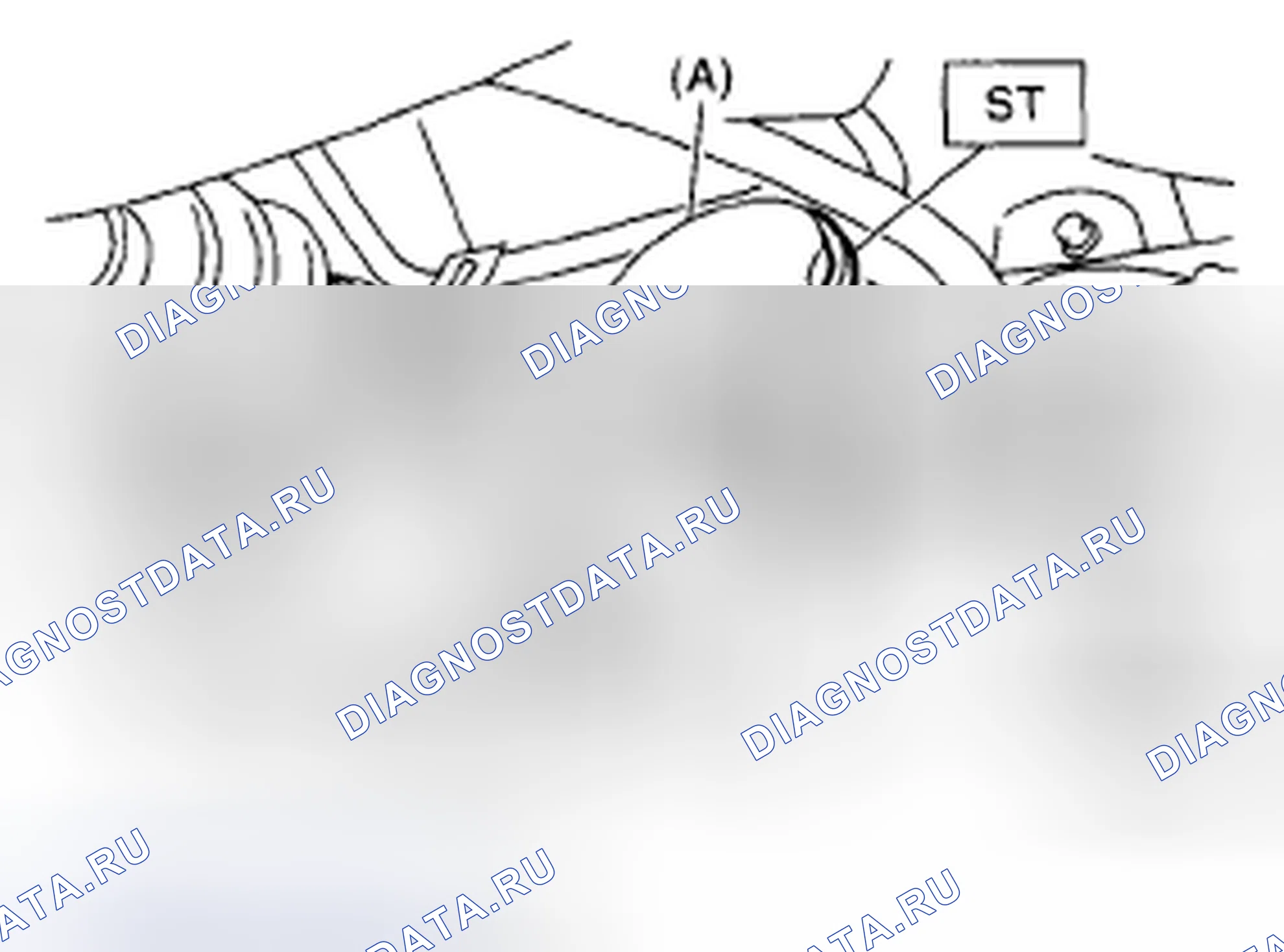Рис. 537: ДЕМОНТАЖ. Subaru Legacy BL/BP рестайлинг