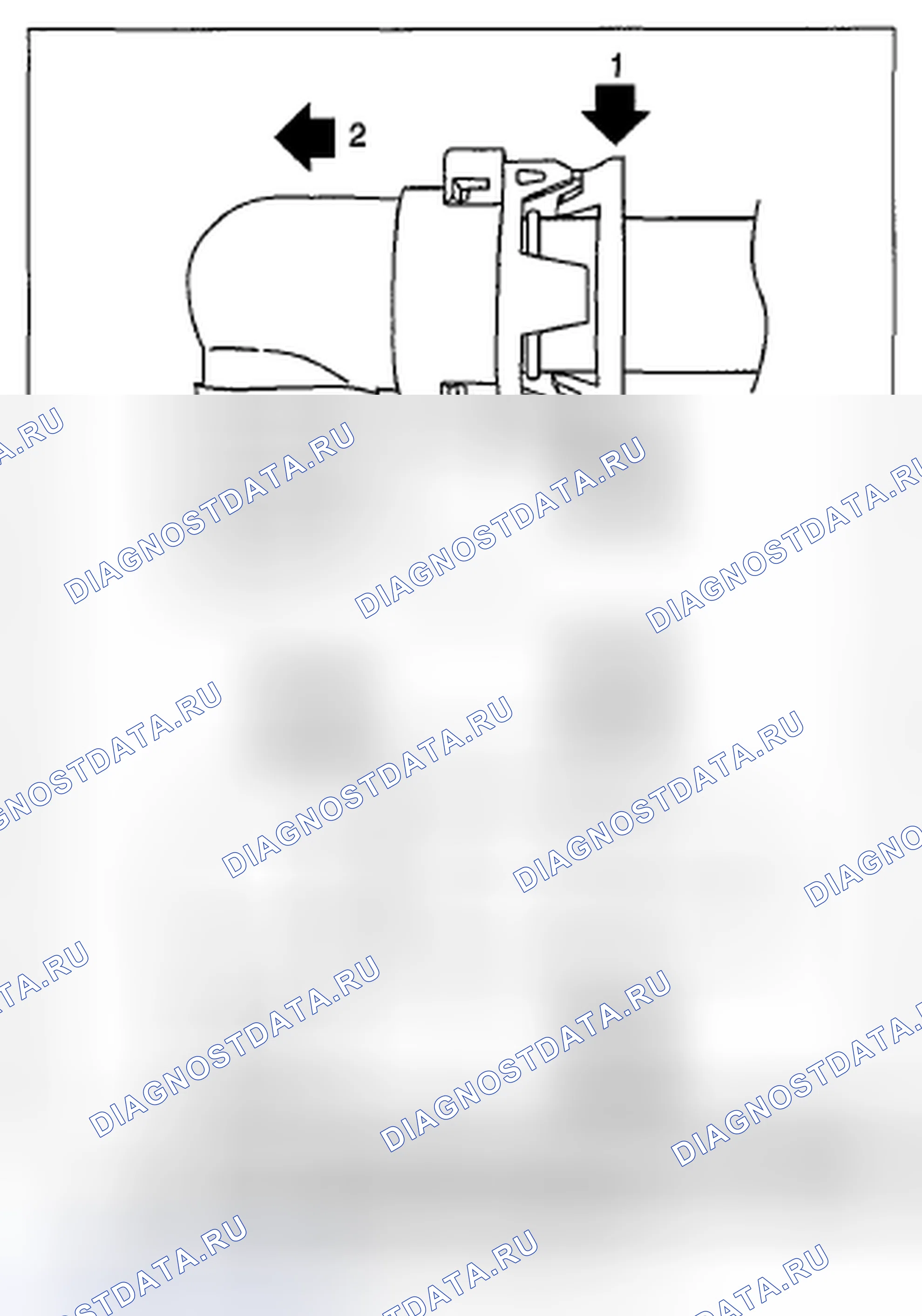 Рис. 327: ДЕМОНТАЖ. Subaru Outback BR