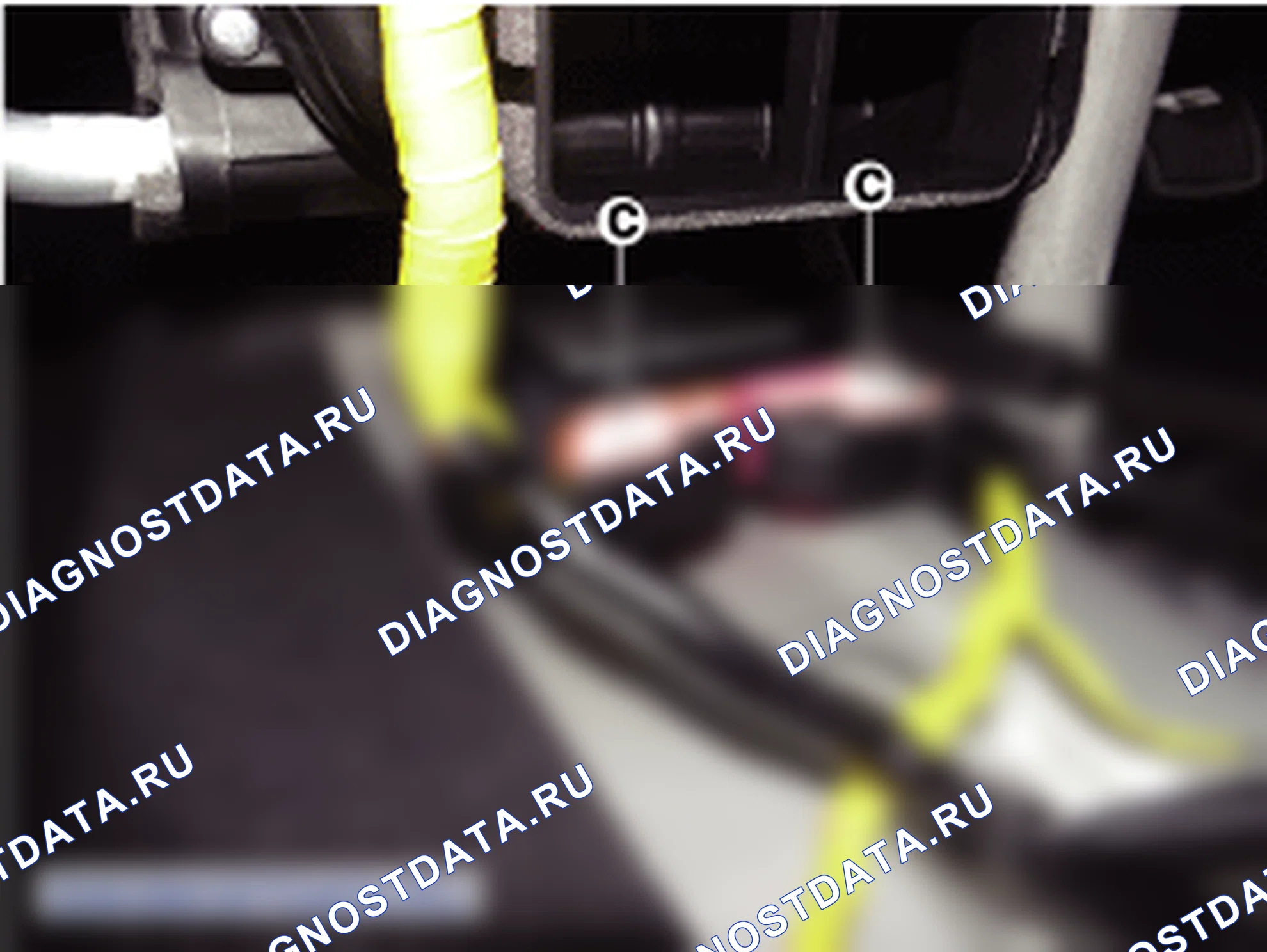 Снятие блока управления подушками безопасности (SRSCM). Hyundai i20 GB