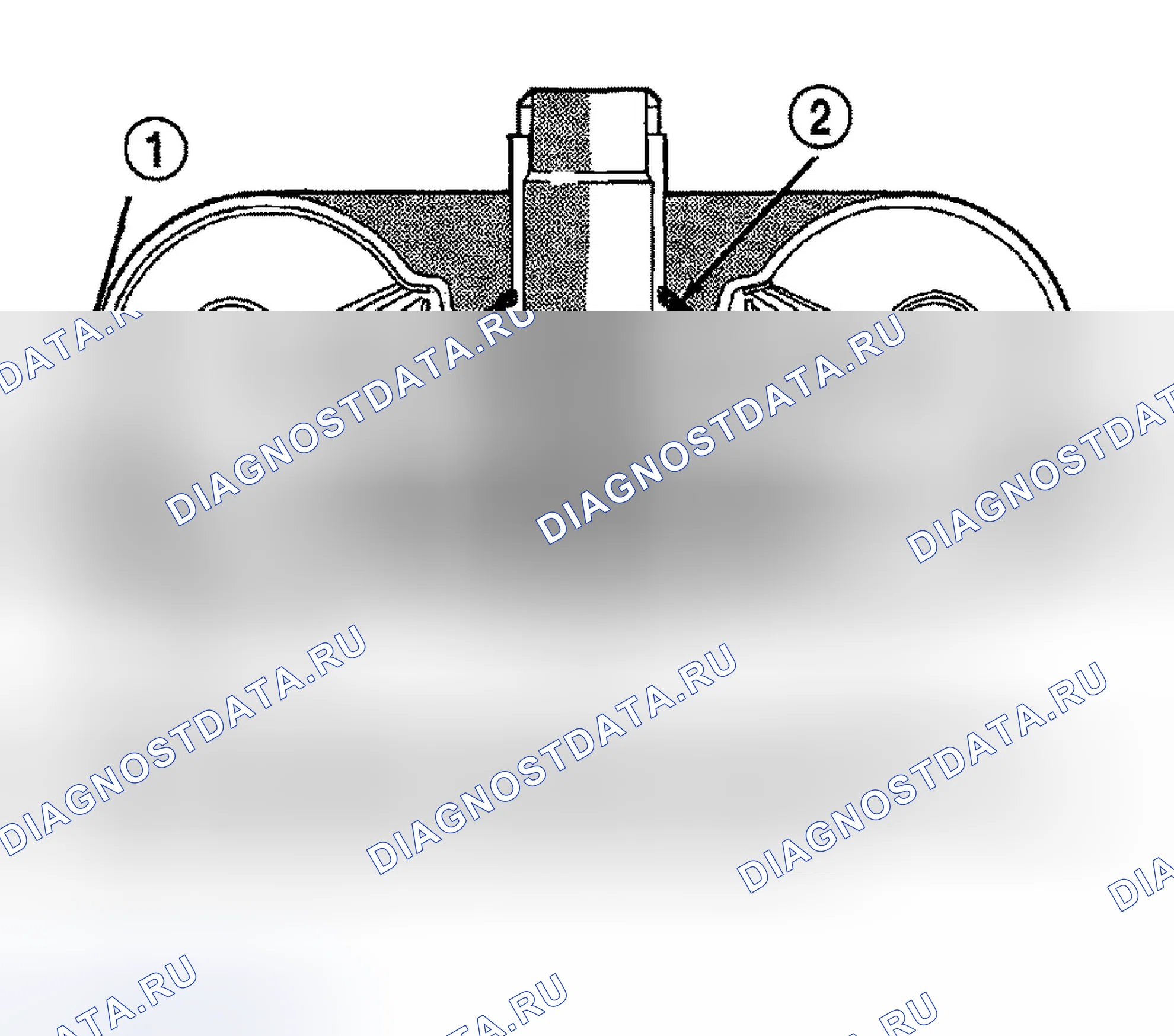 Рис. 62: УТЕЧКА ИЗ ГИДРОТРАНСФОРМАТОРА. Chrysler Town & Country IV